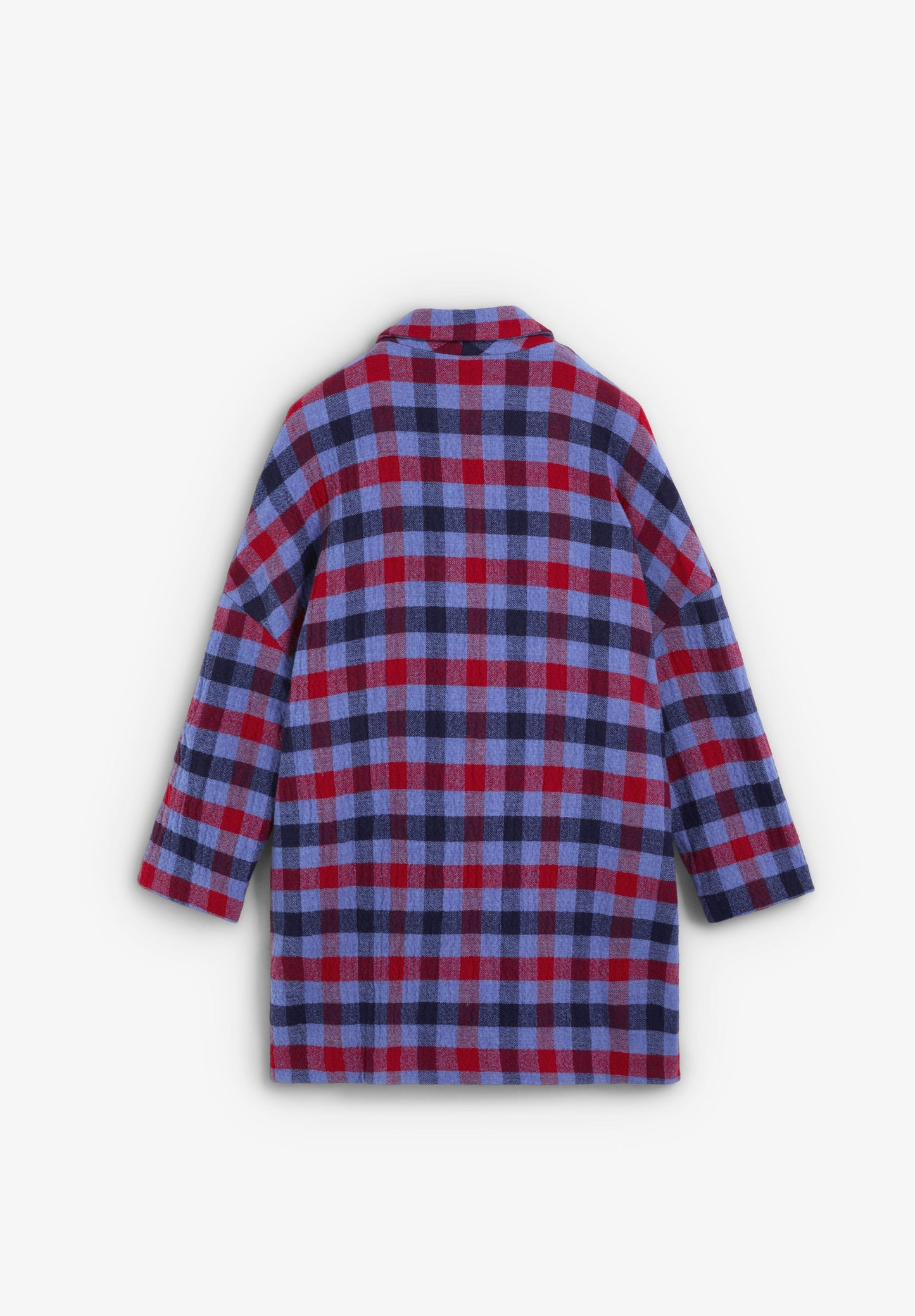CHECK CLOTH COAT