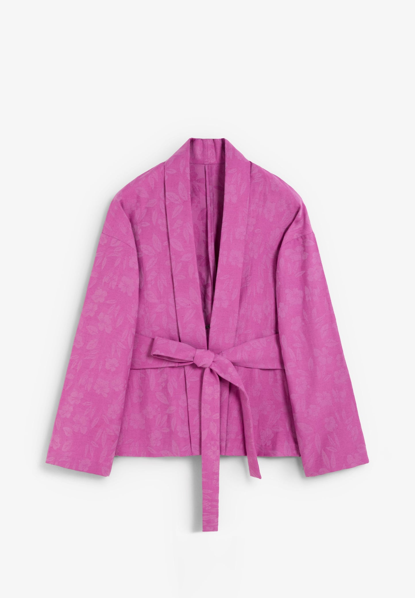 JACQUARD KIMONO BLAZER