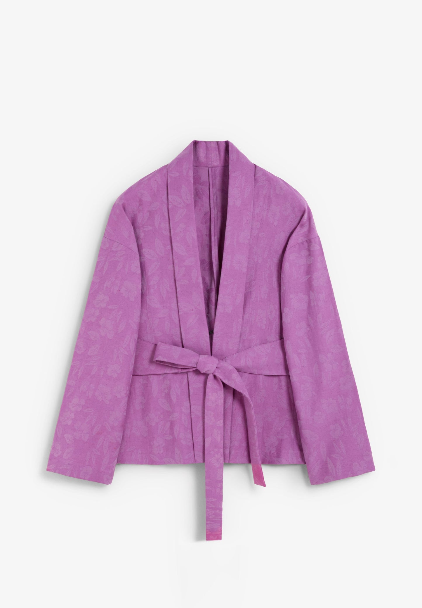 JACQUARD KIMONO BLAZER