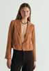 VESTE CROP JACQUARD