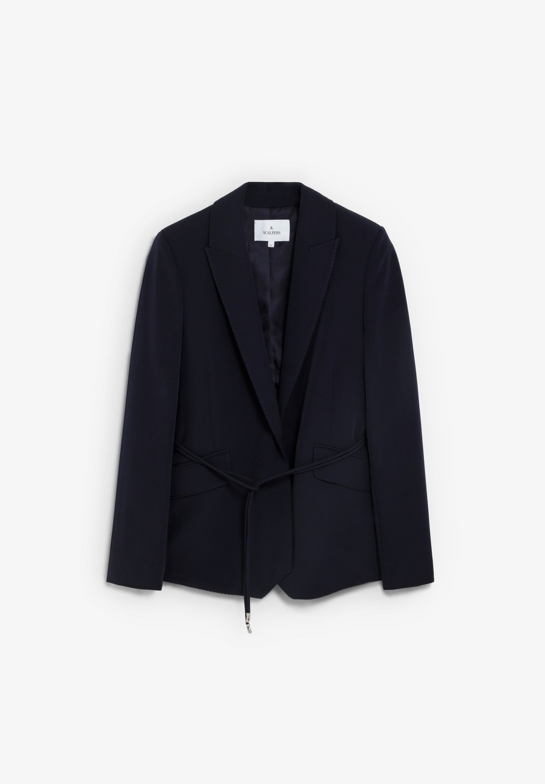 BLAZER MIT GEKNOTETEM GÜRTEL