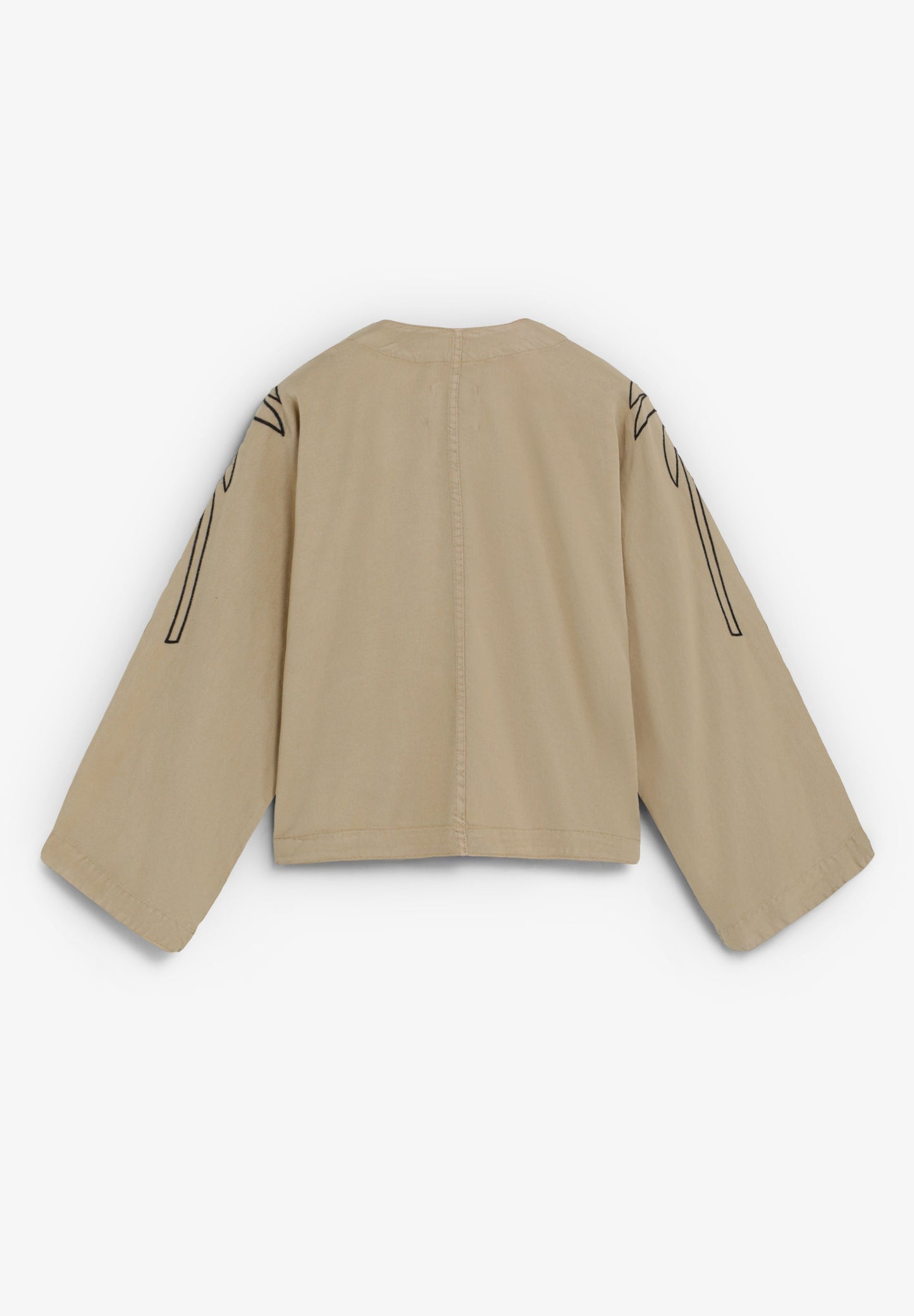 EMBROIDERED FLOWING SHIRT