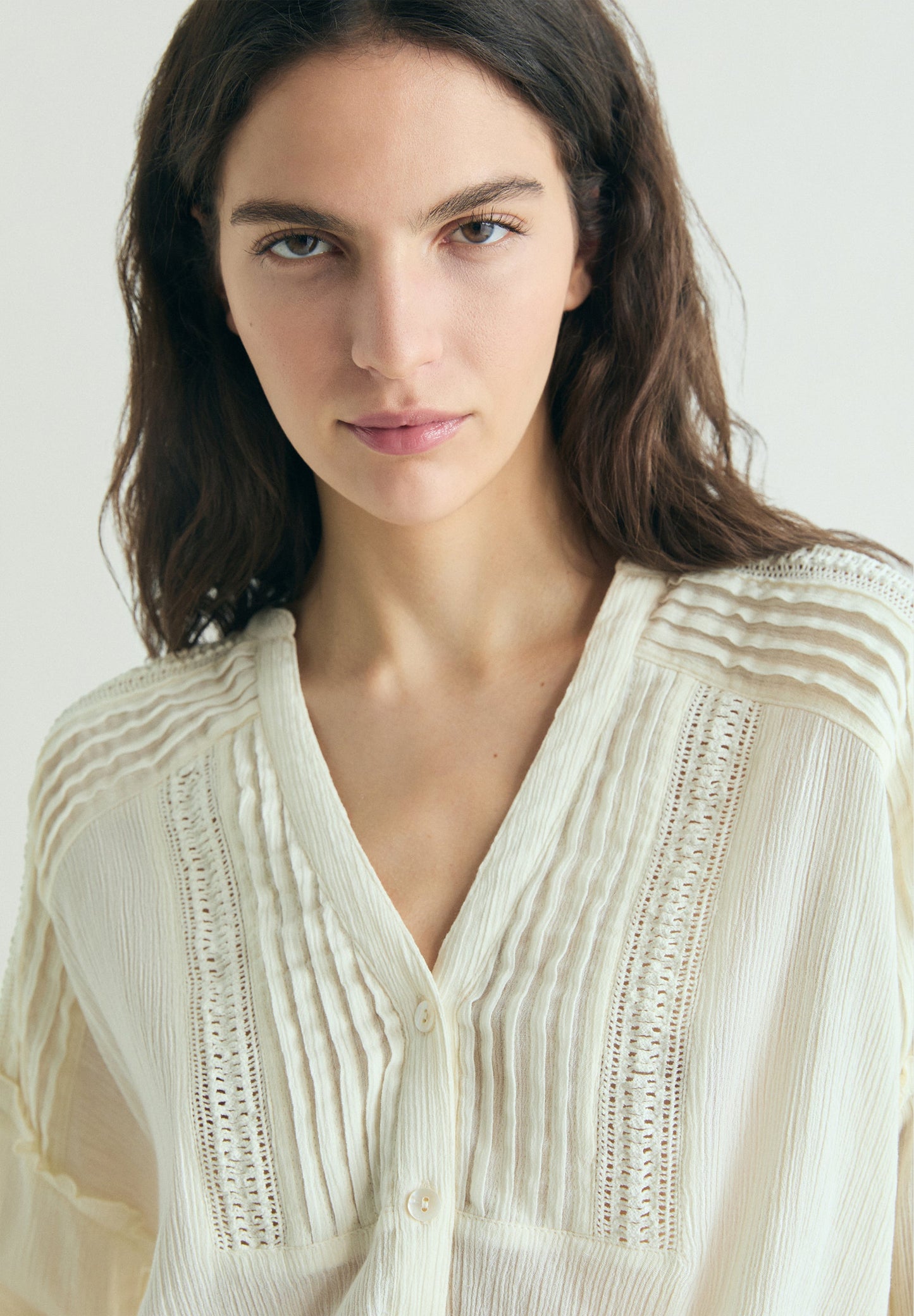 SCPINTUCK SHIRT BLOUSE