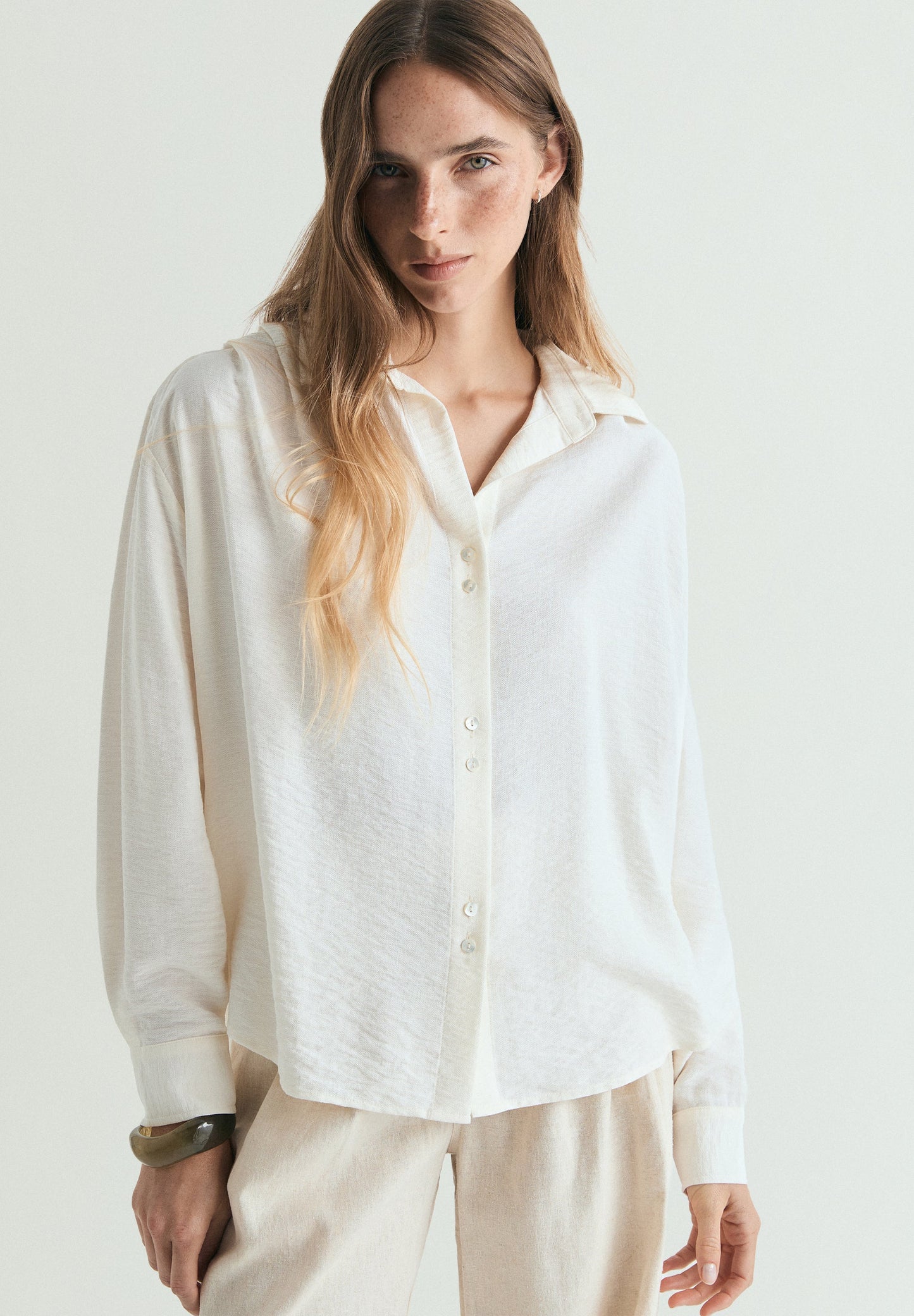 CHEMISE FLUIDE PLIS