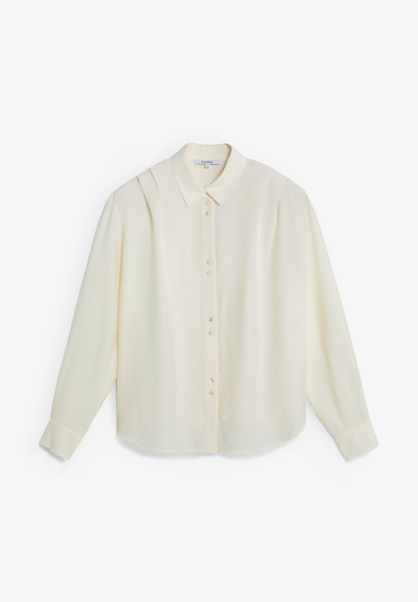 FLOWING PLEATED SHIRT