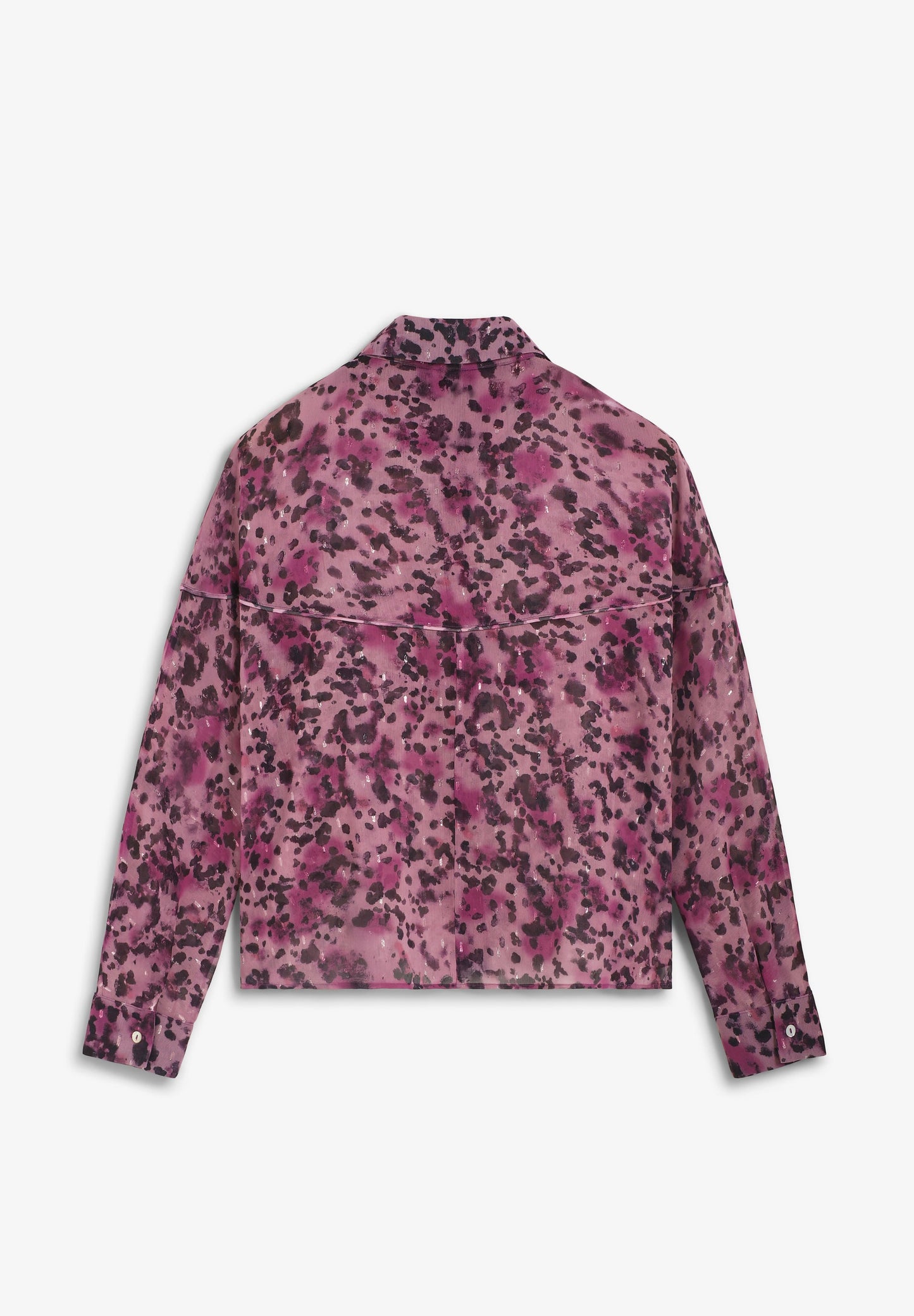 ANIMAL PRINT FLUID BLOUSE