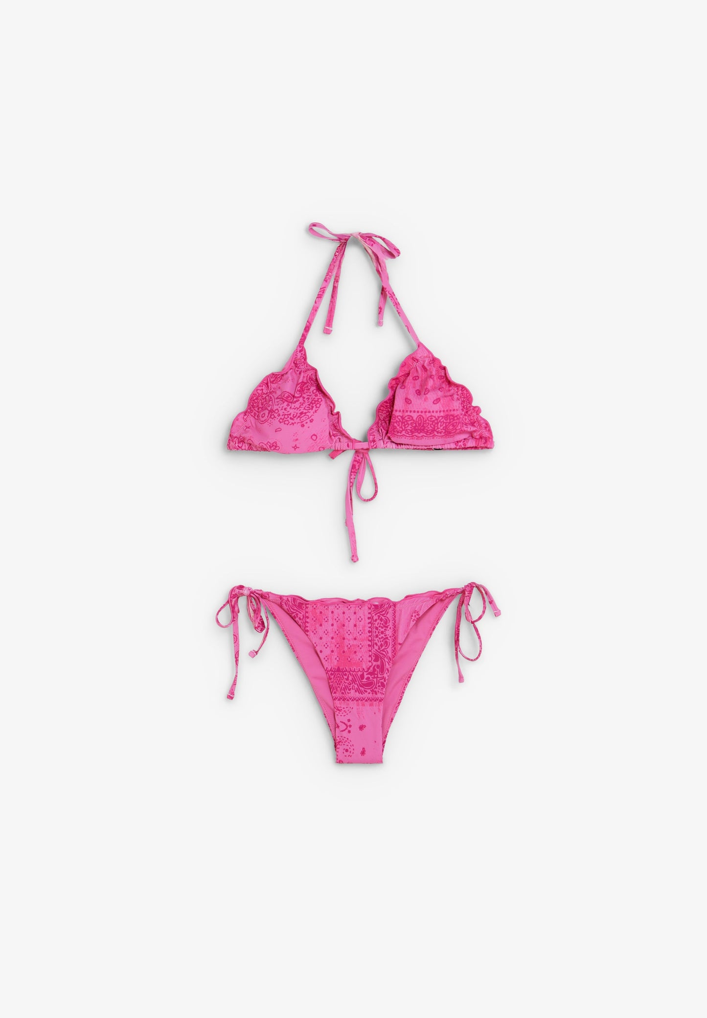 TRIANGEL-BIKINI MIT PRINT