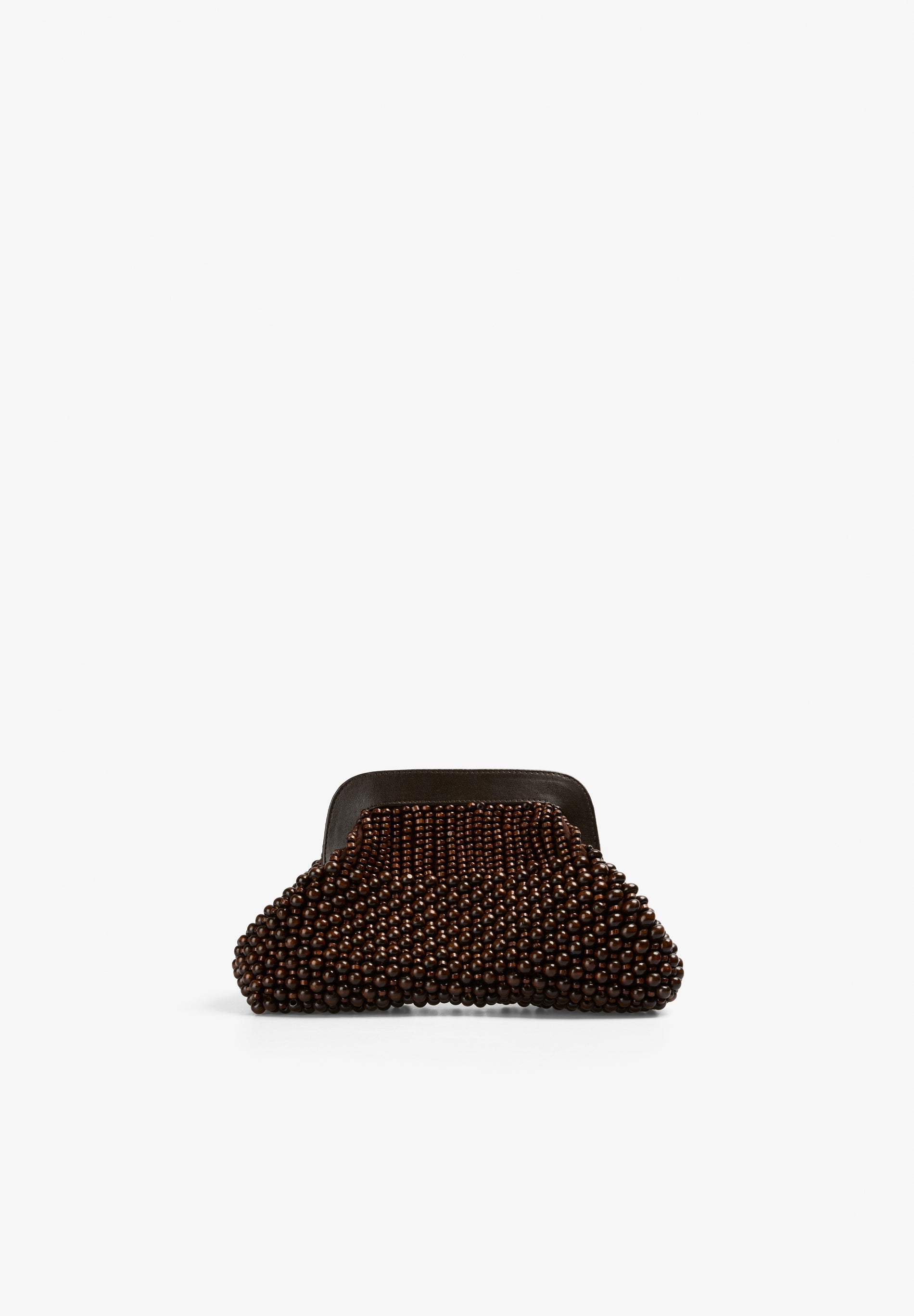 BEADED CLUTCH BAG