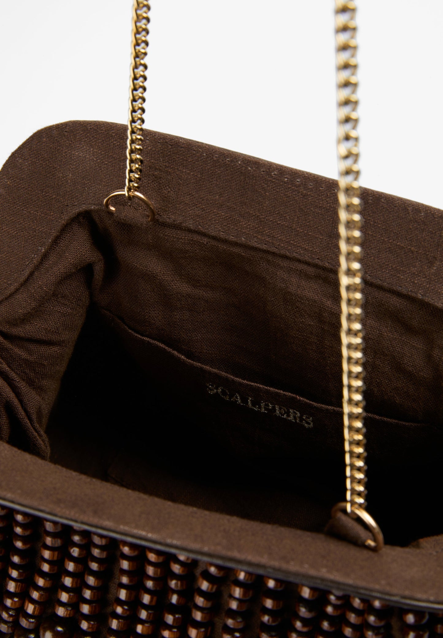 BEADED CLUTCH BAG