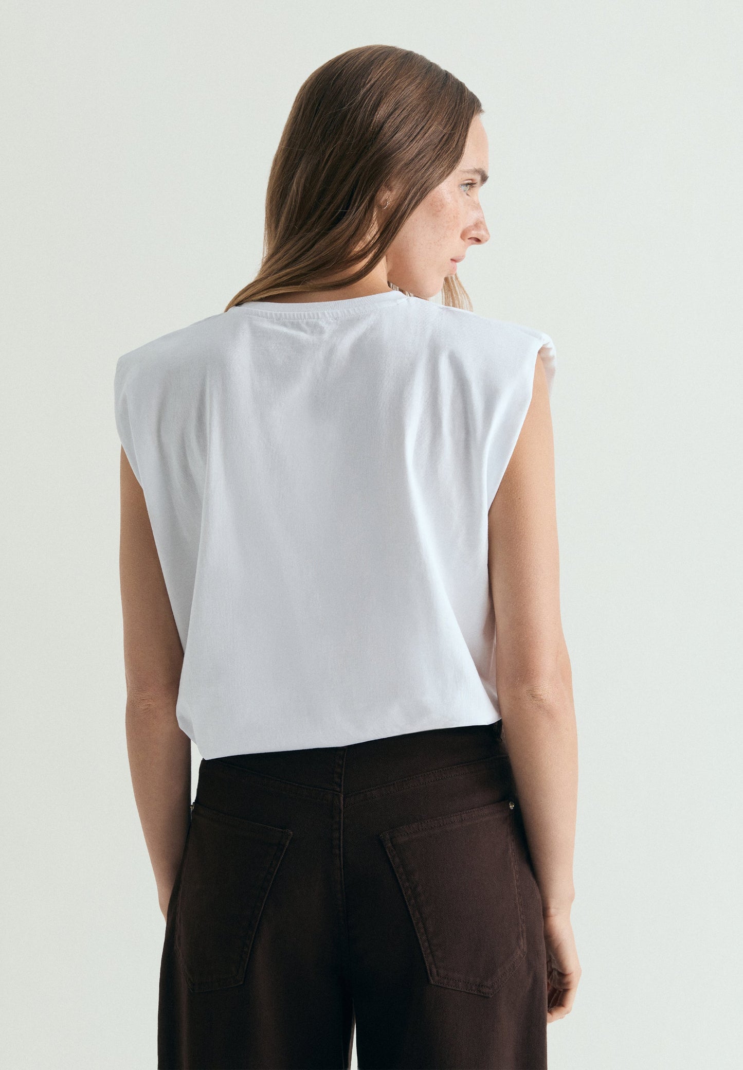 MAGLIETTA SENZA MANICHE STAMPA