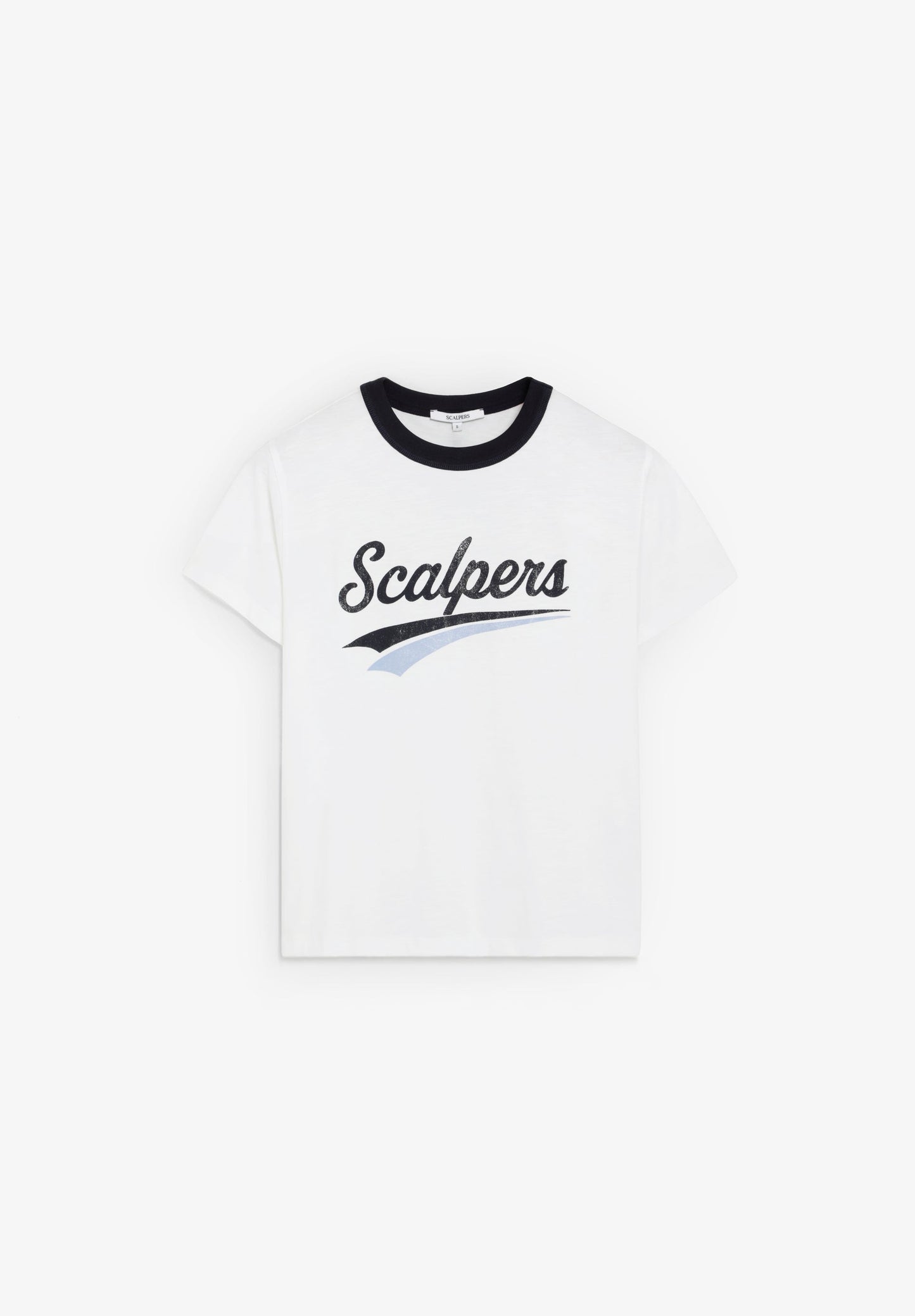 STRIPED PRINT T-SHIRT
