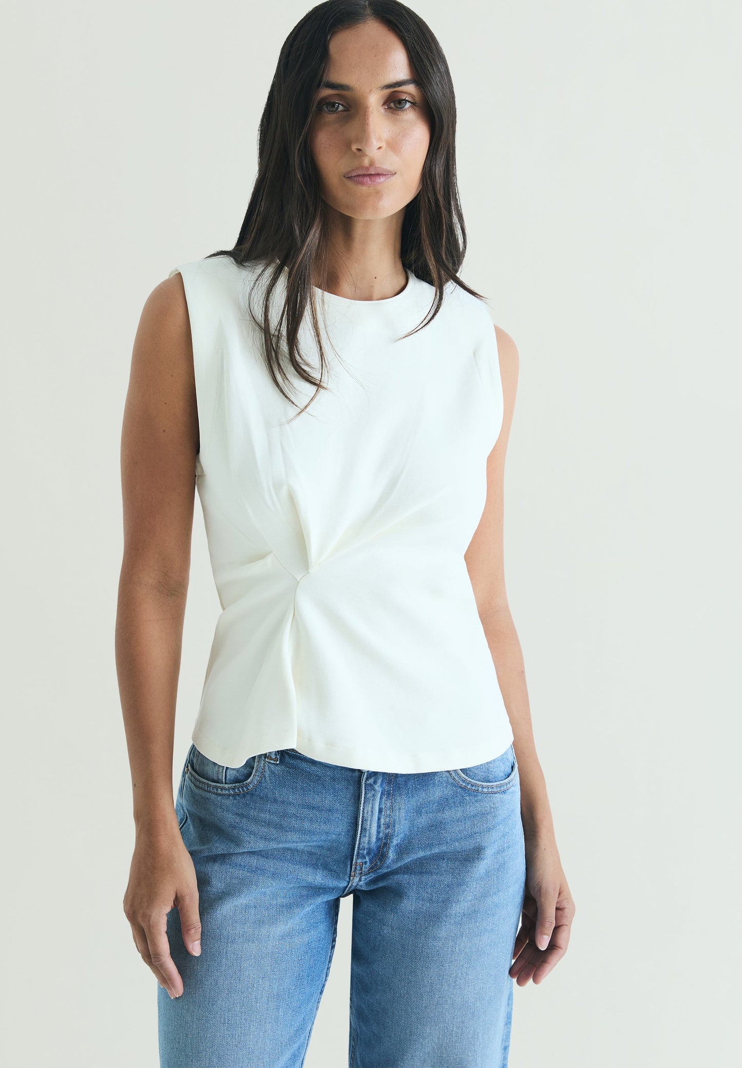 T-SHIRT NŒUD ASYMÉTRIQUE