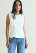 T-SHIRT NŒUD ASYMÉTRIQUE