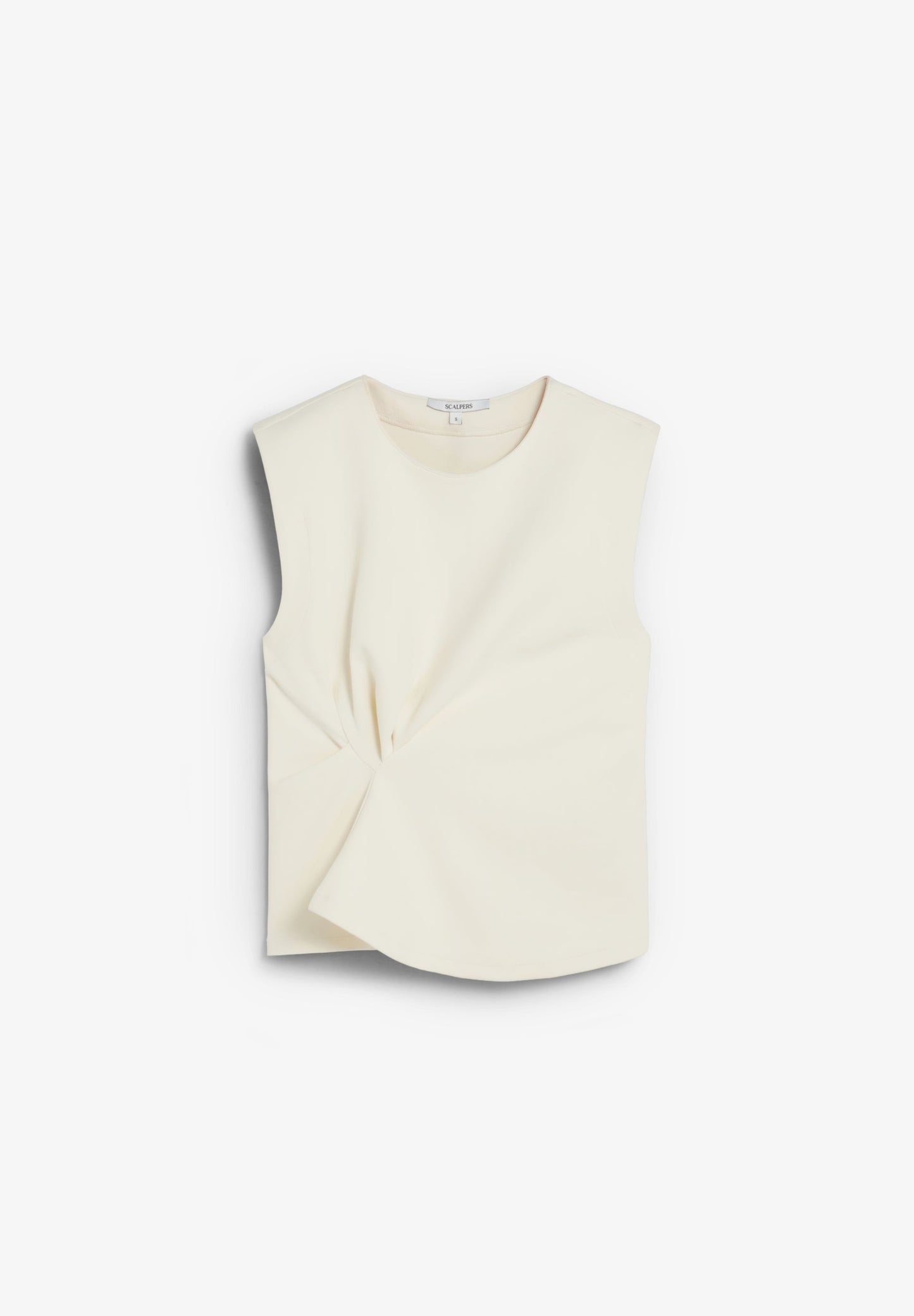 T-SHIRT NŒUD ASYMÉTRIQUE