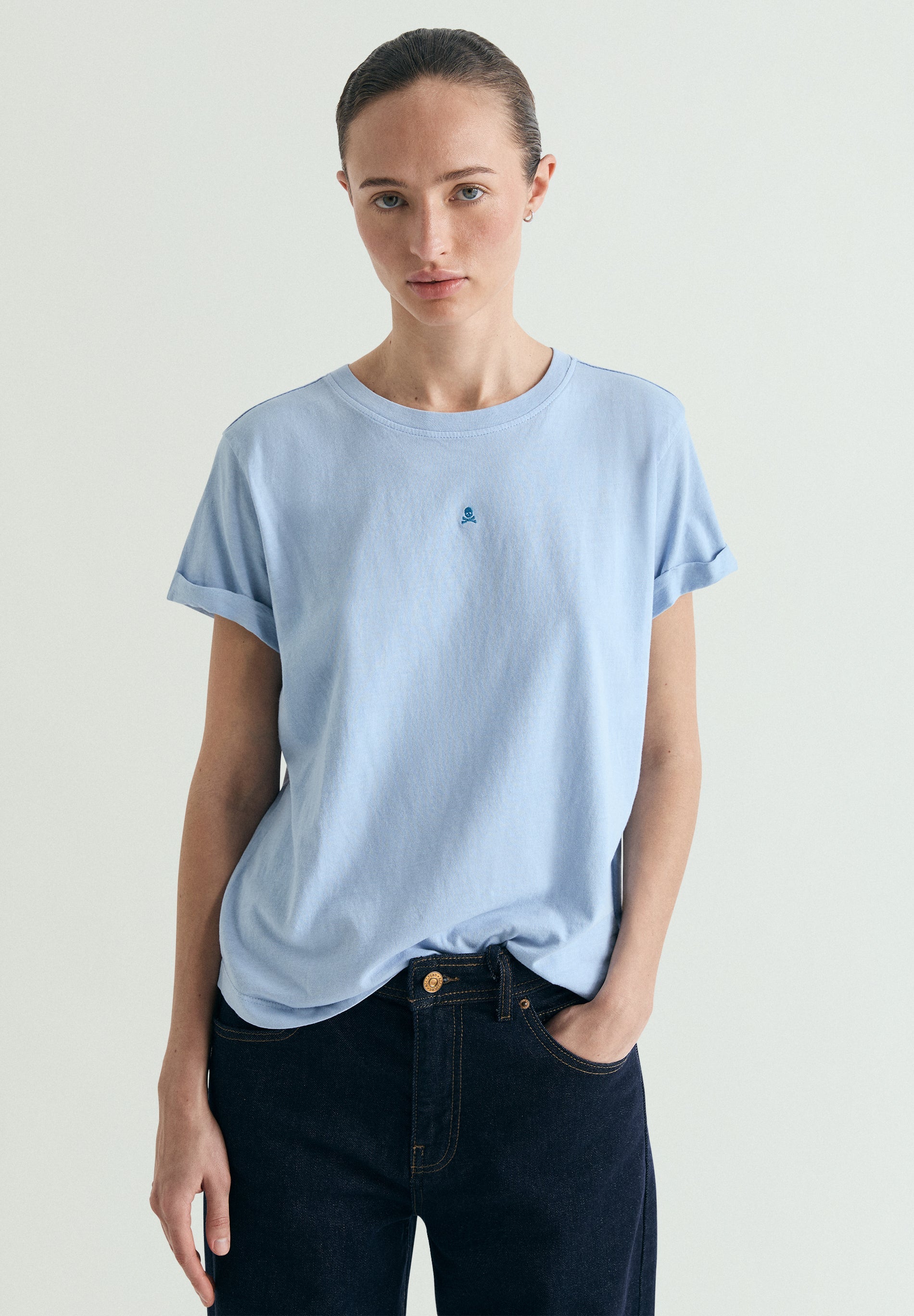 BASIC SKULL T-SHIRT
