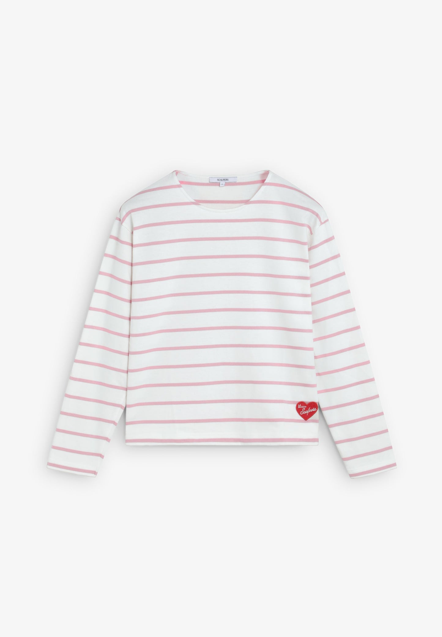 SCSTRIPES PATCH LS TEE