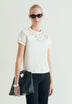T-SHIRT DÉTAILS AJOURÉS CLOUS