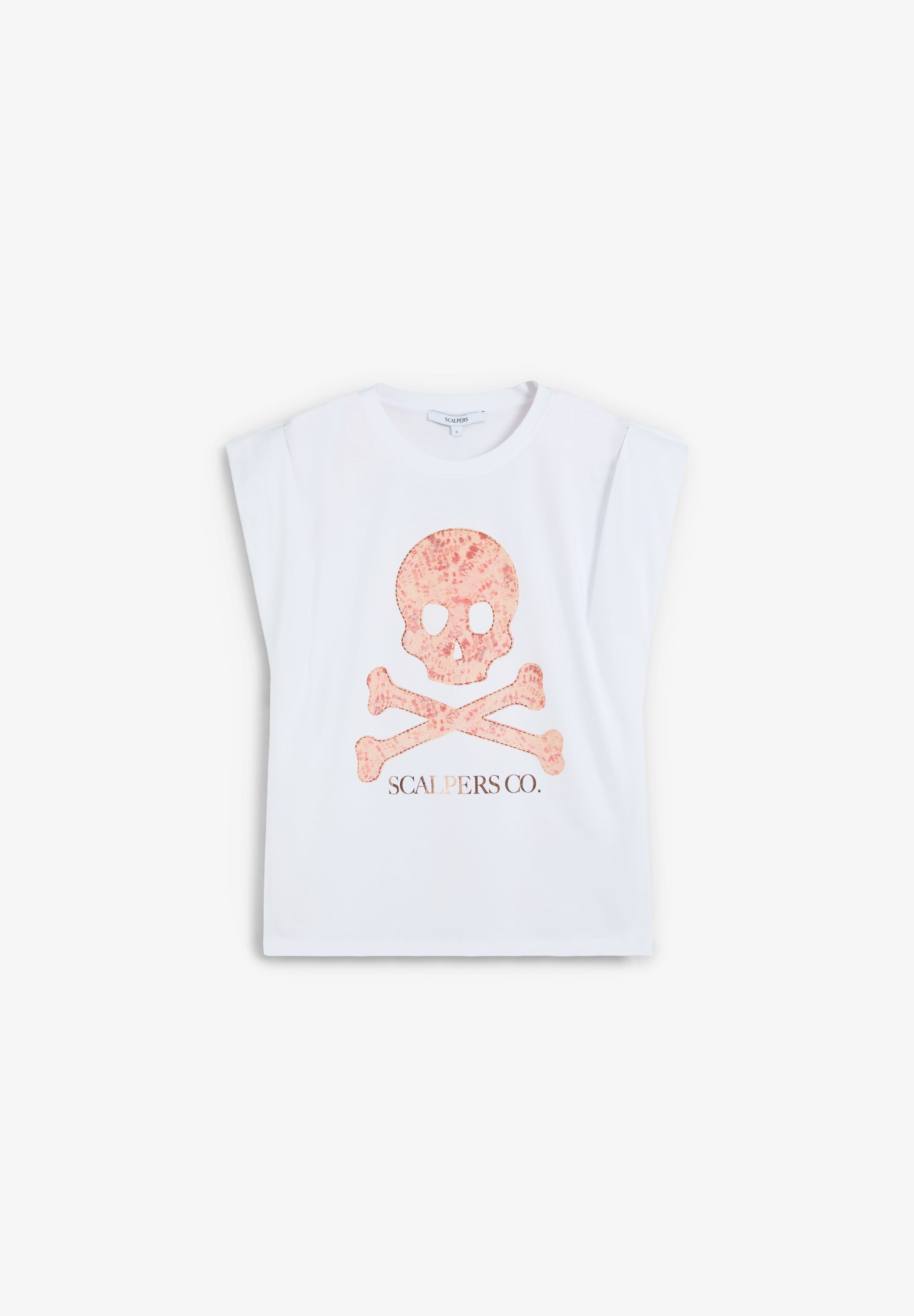 SCTIEDYE TRIZE SKULL TEE