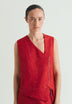 ASYMMETRISCHE WESTE MIT BROKAT