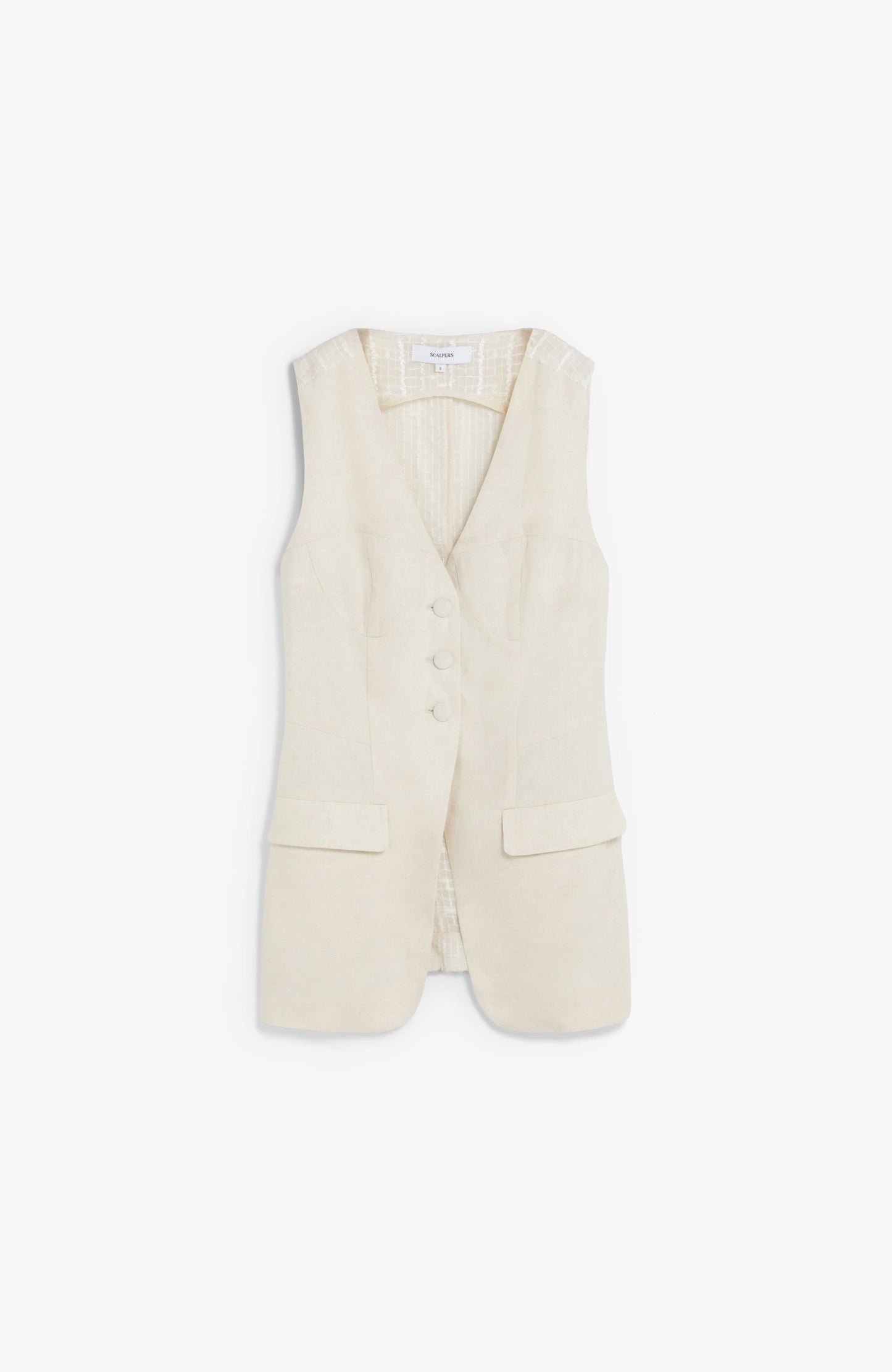 SCORG LINEN VEST