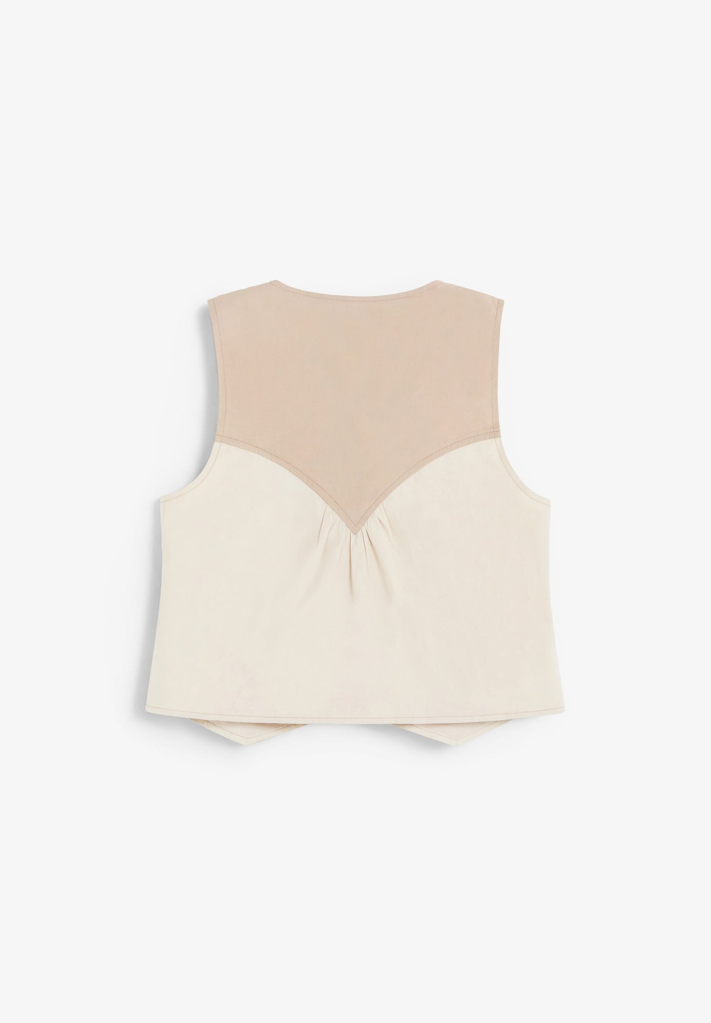 CONTRAST WAISTCOAT