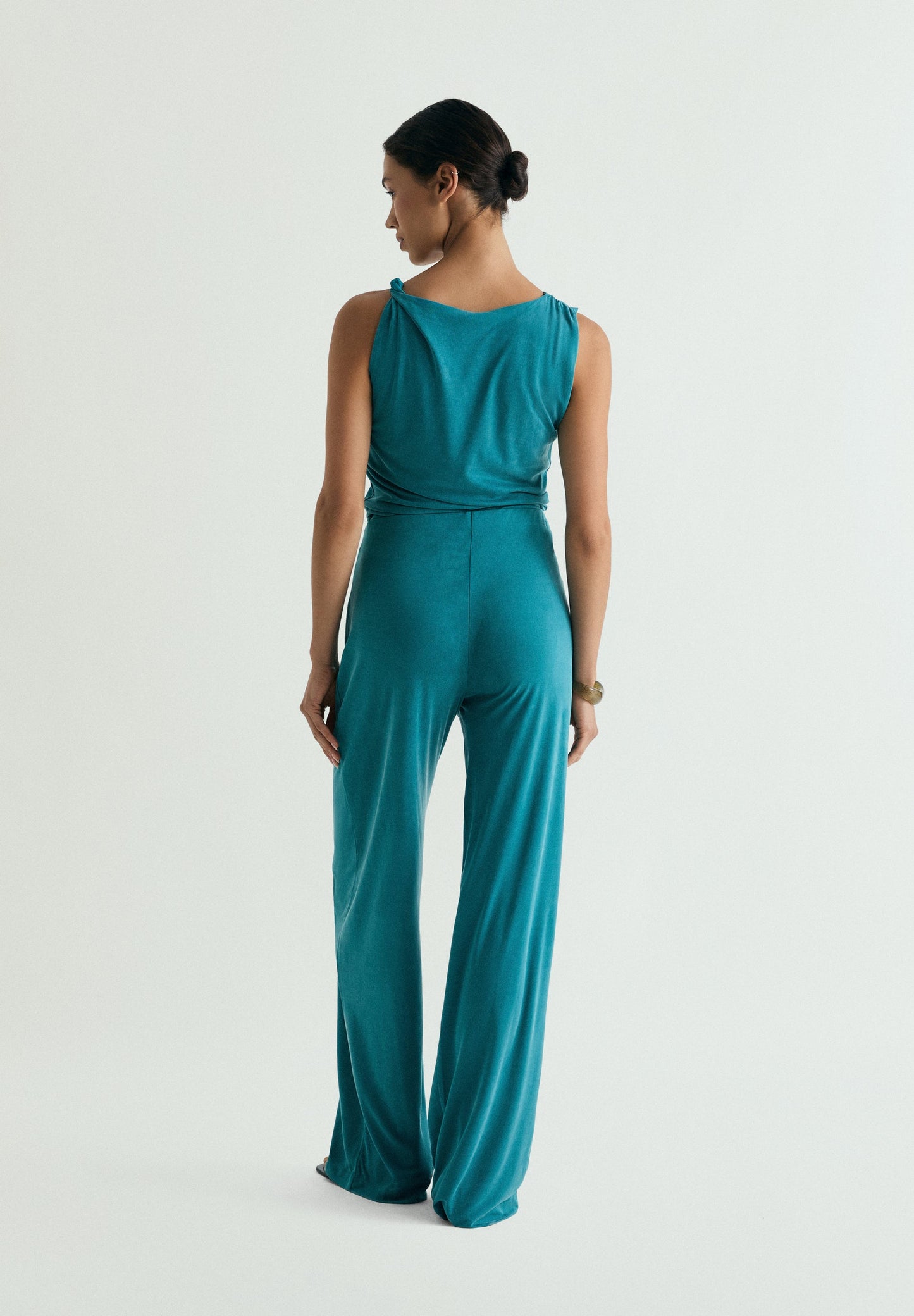 FLOWING TROUSERS WITH BELT