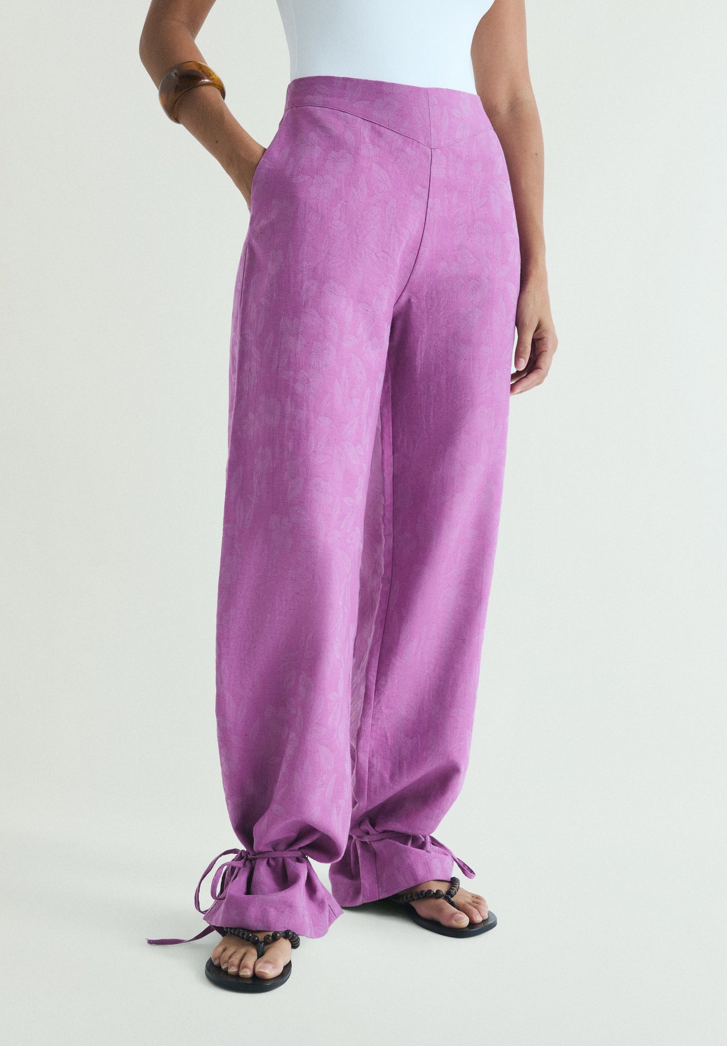 PANTALONI JACQUARD