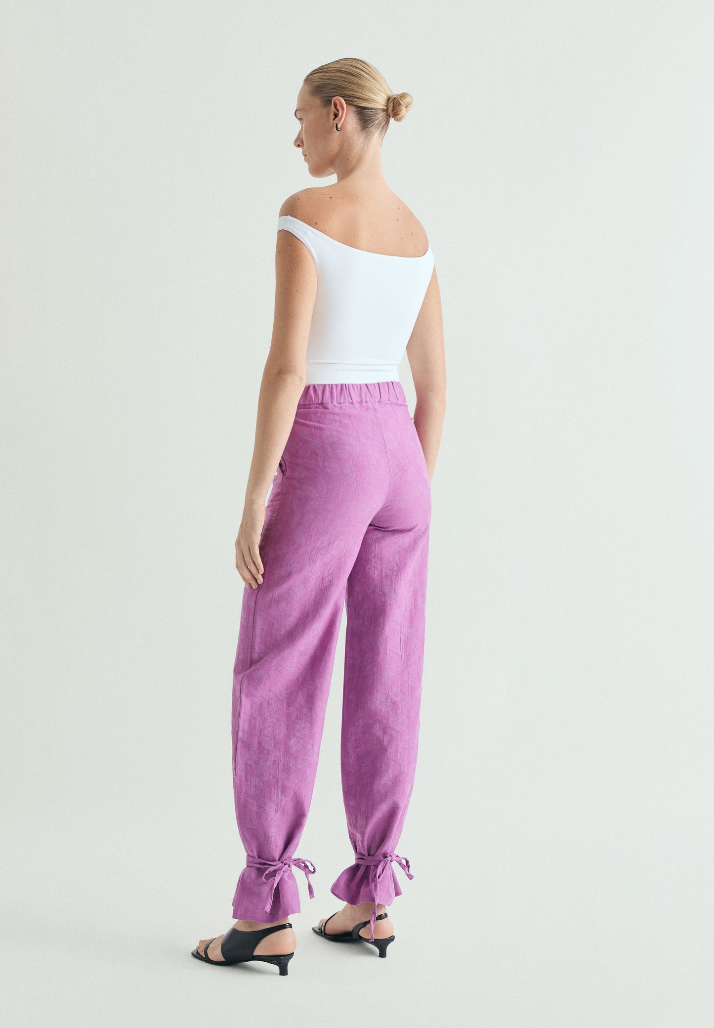 PANTALON JACQUARD