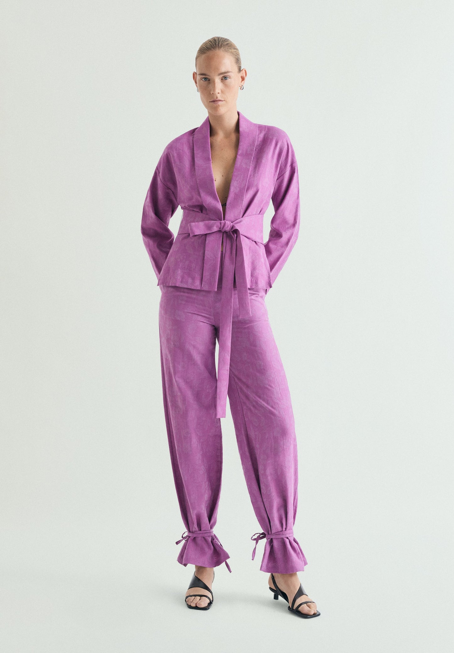PANTALON JACQUARD