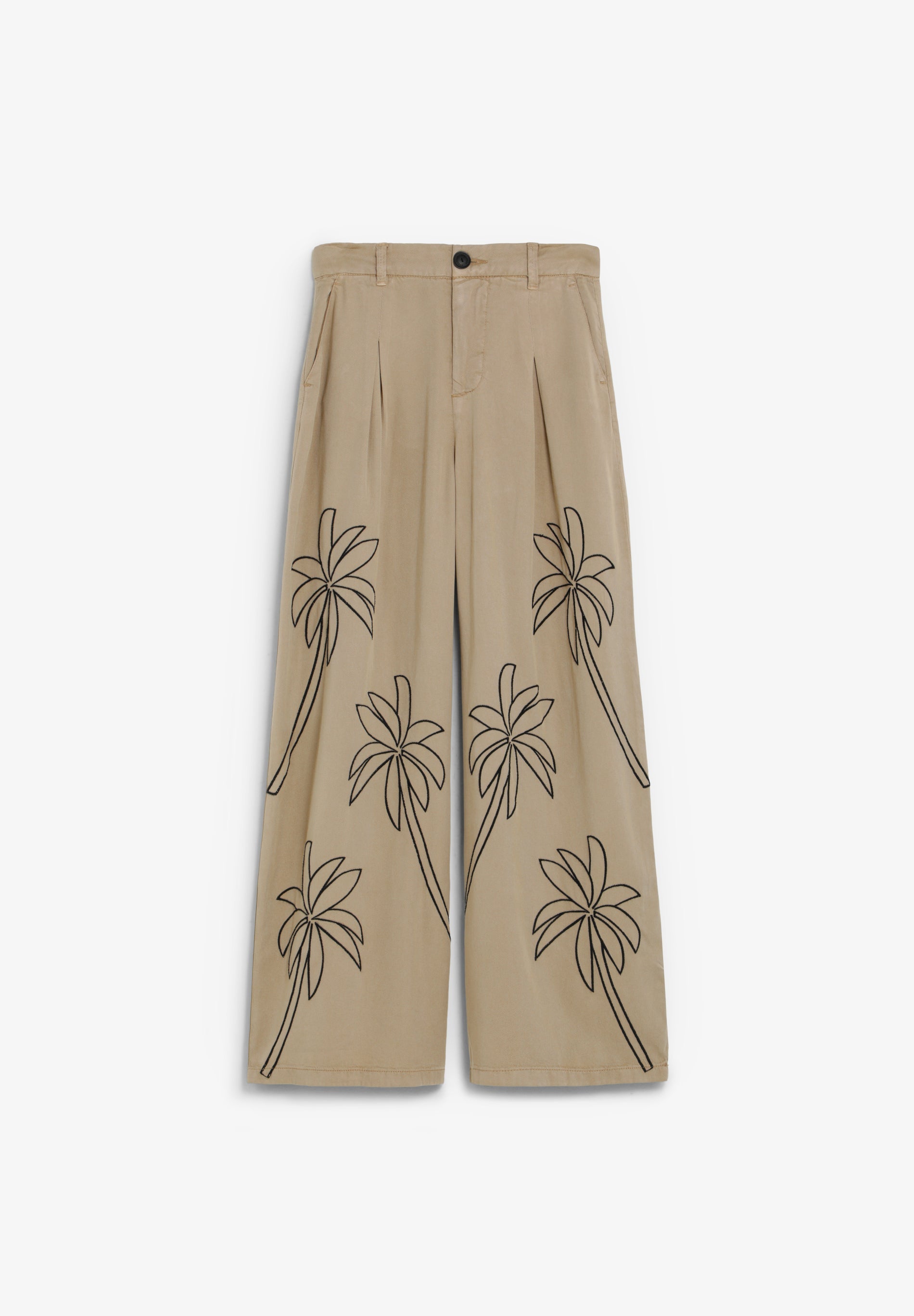 PANTALON FLUIDE BRODÉ