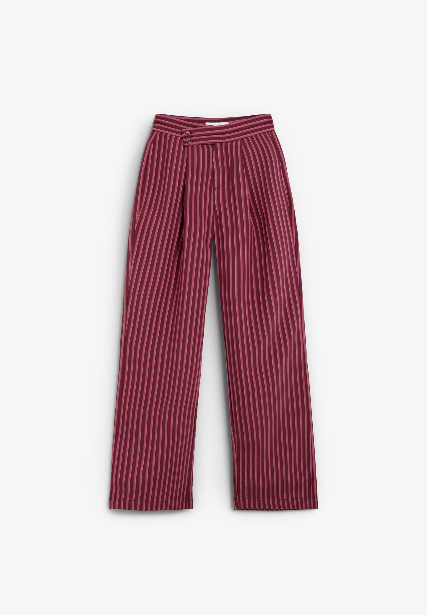STRIPED TROUSERS WITH BUTTONS
