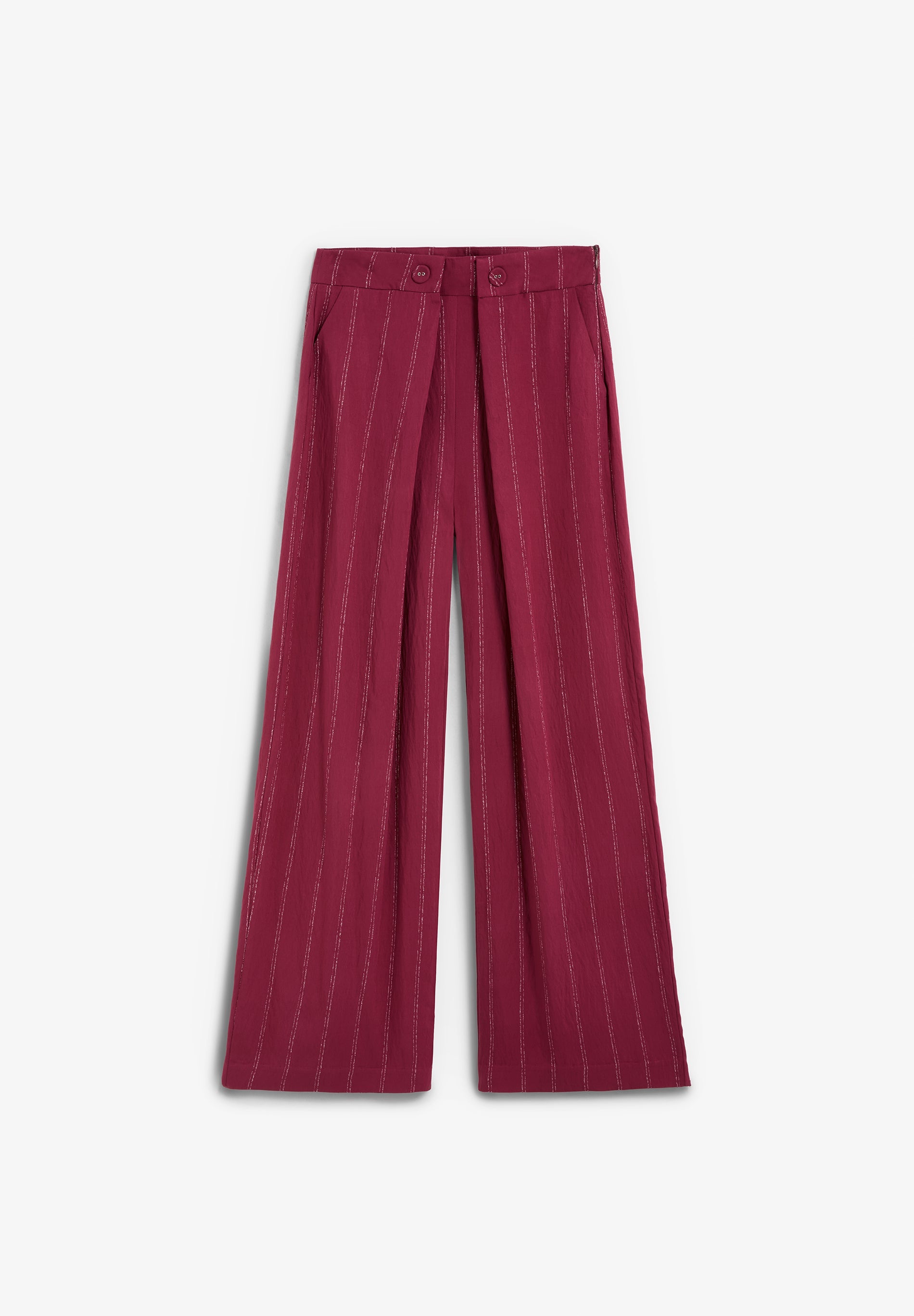 PANTALON PINCES RAYURES