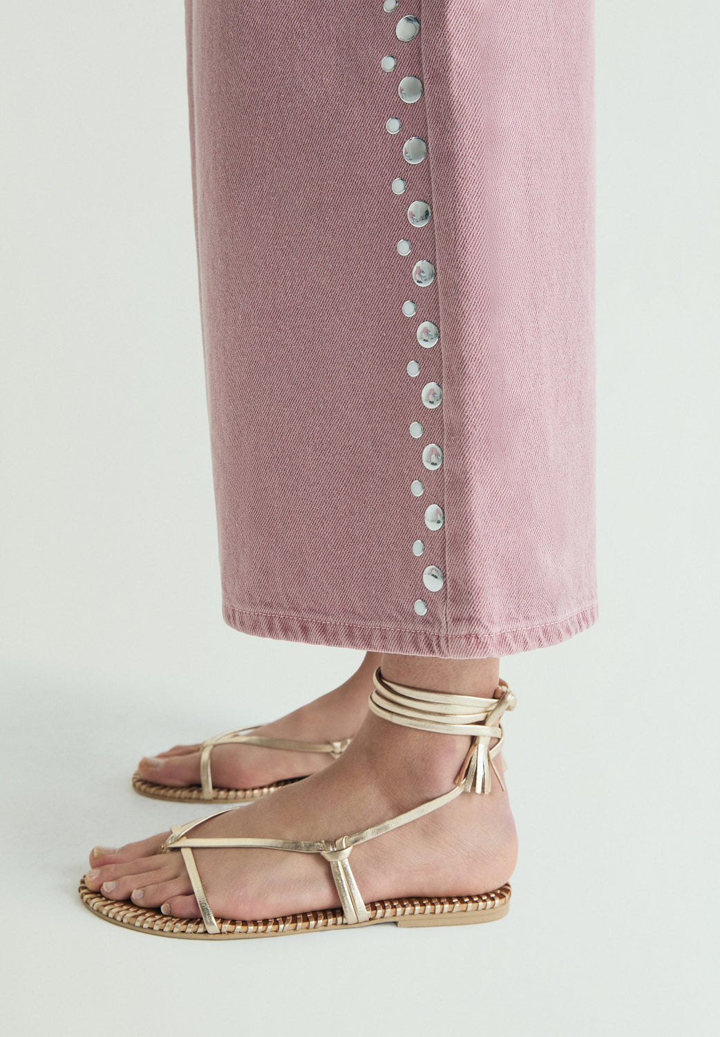 JEANS CULOTTE STUDS - Scalpers