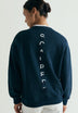 SWEATSHIRT WITH BACK EMBROIDERY