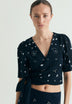 STRICKTOP MIT STRASS