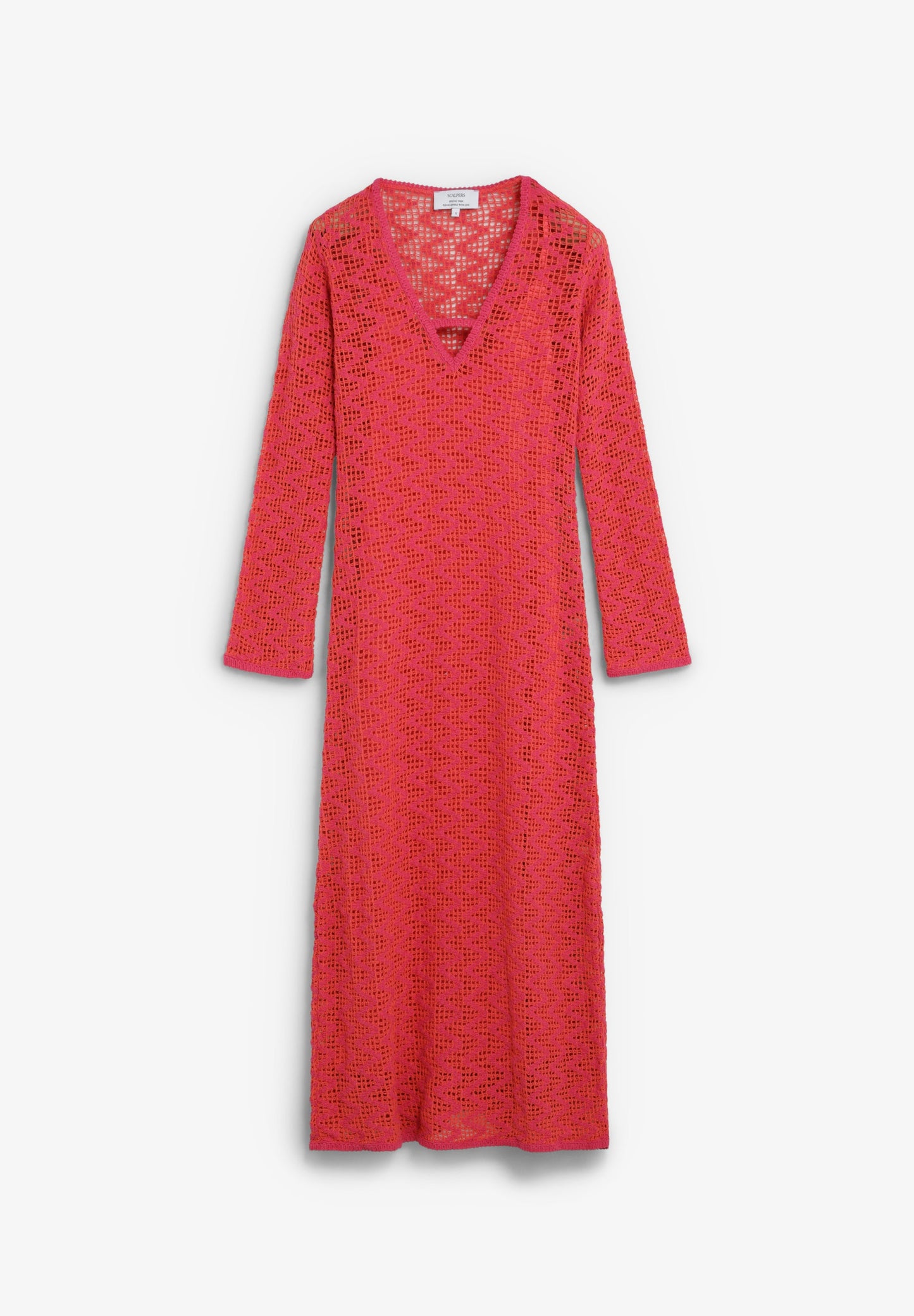 CROCHET MIDI DRESS