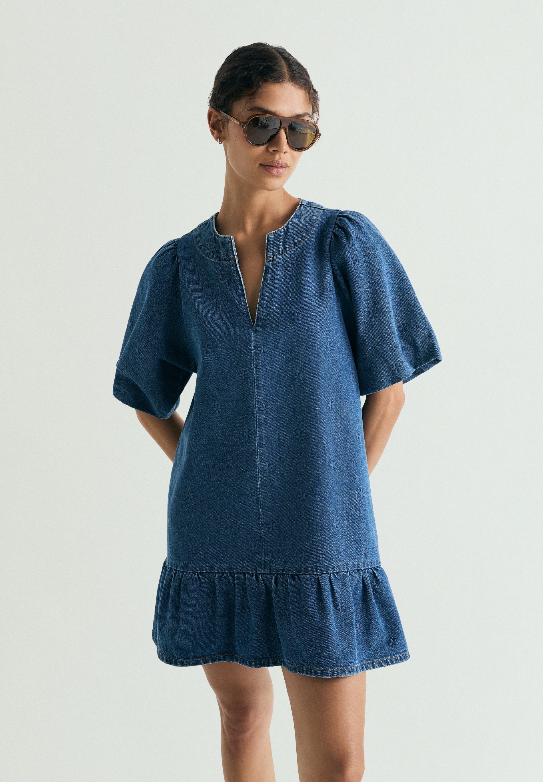 VESTITO MINI DENIM