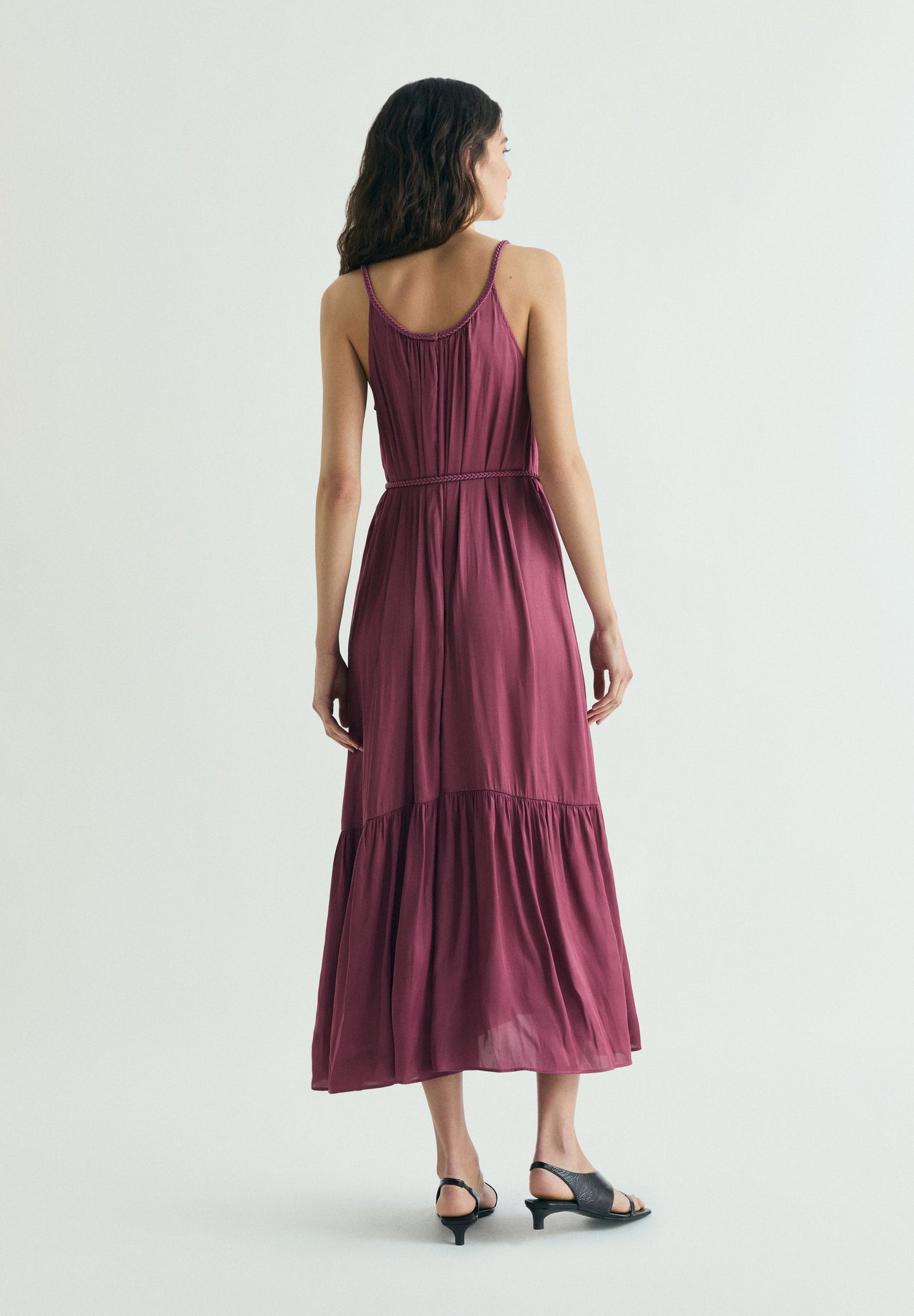 SCSLIP BRAID LACE DRESS