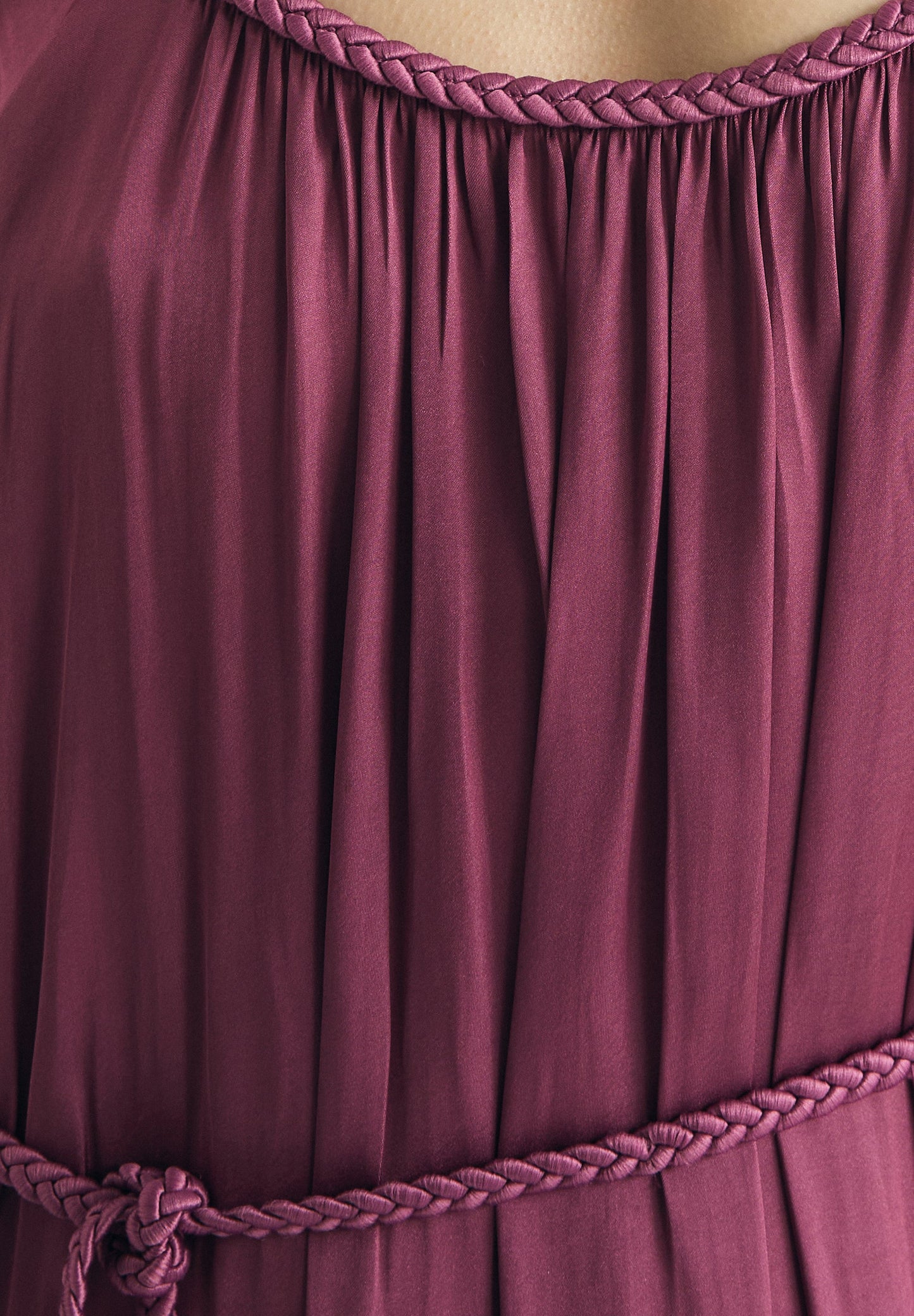 SCSLIP BRAID LACE DRESS