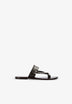 STUDDED LEATHER SANDALS