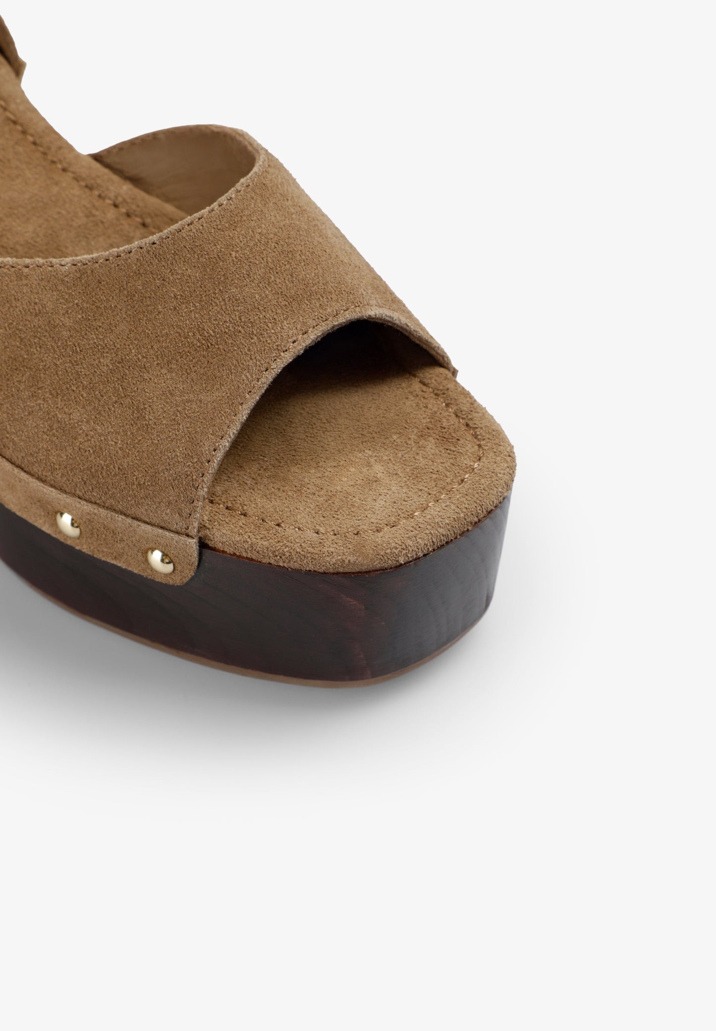 SCWOODPLATFORM SANDAL