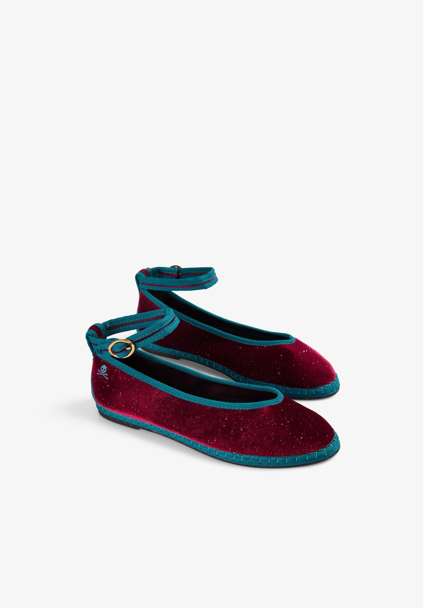 SCVELVET ANKLESTRAP V SLIPPER