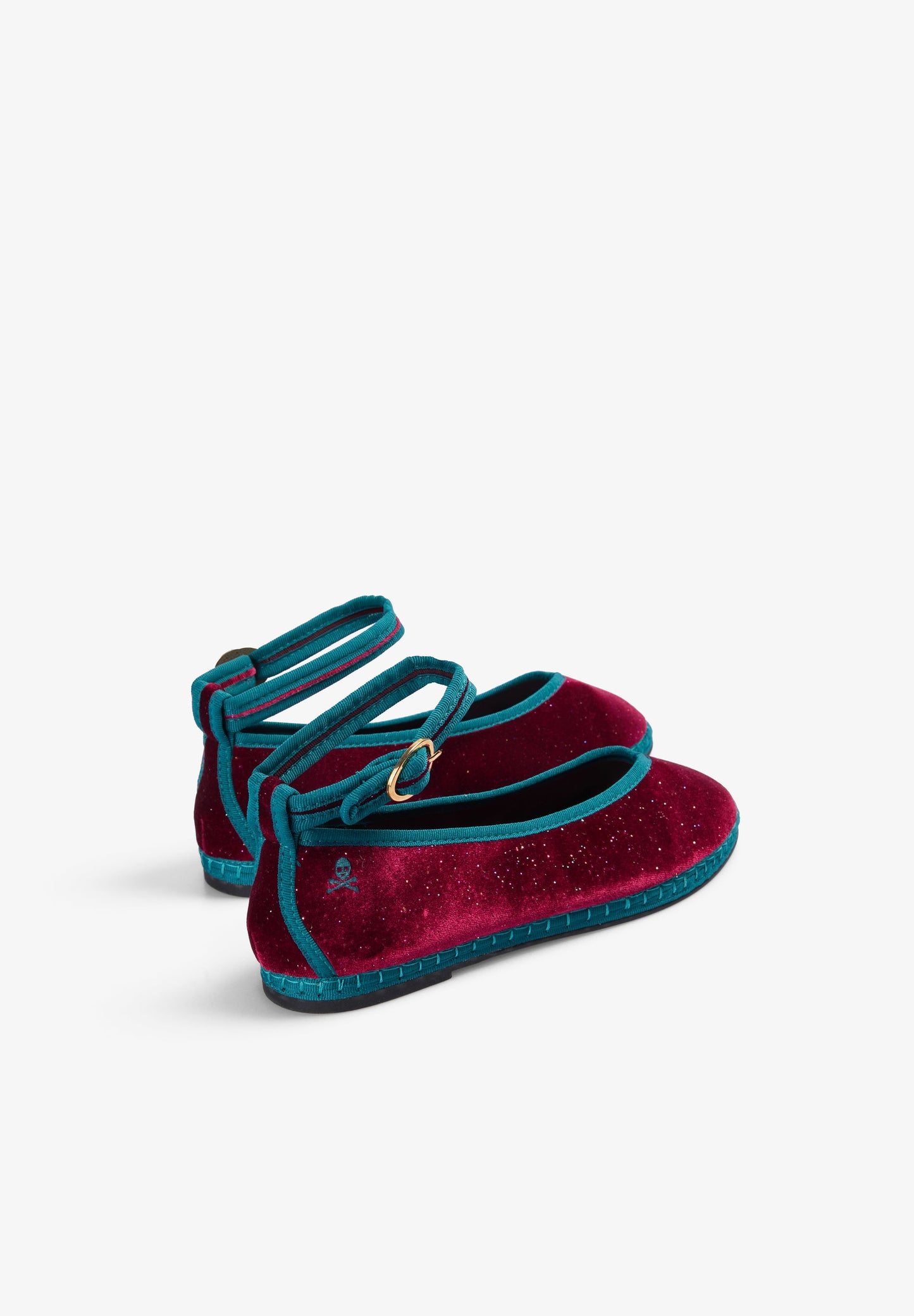 SCVELVET ANKLESTRAP V SLIPPER