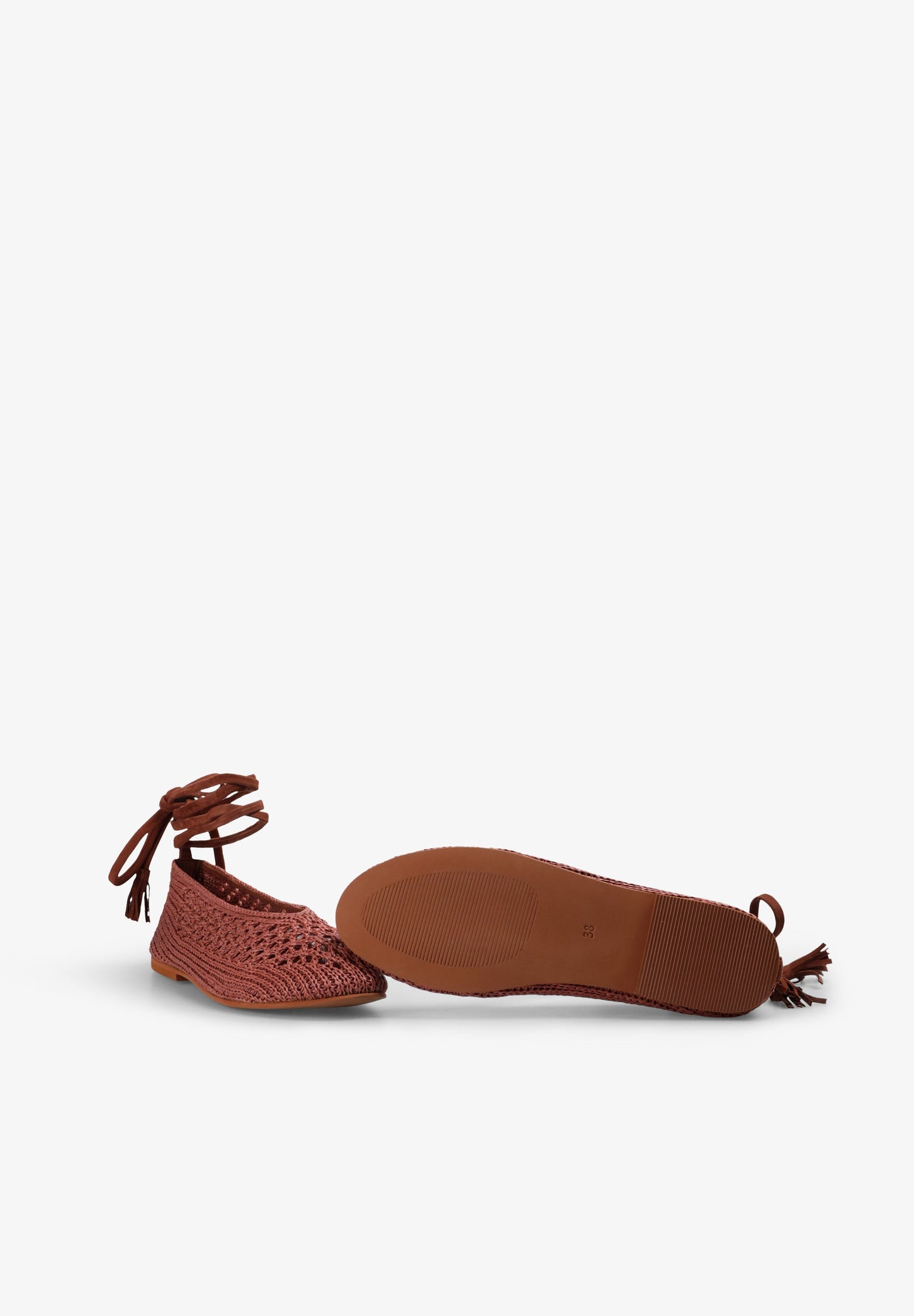 CROCHET BALLET FLATS