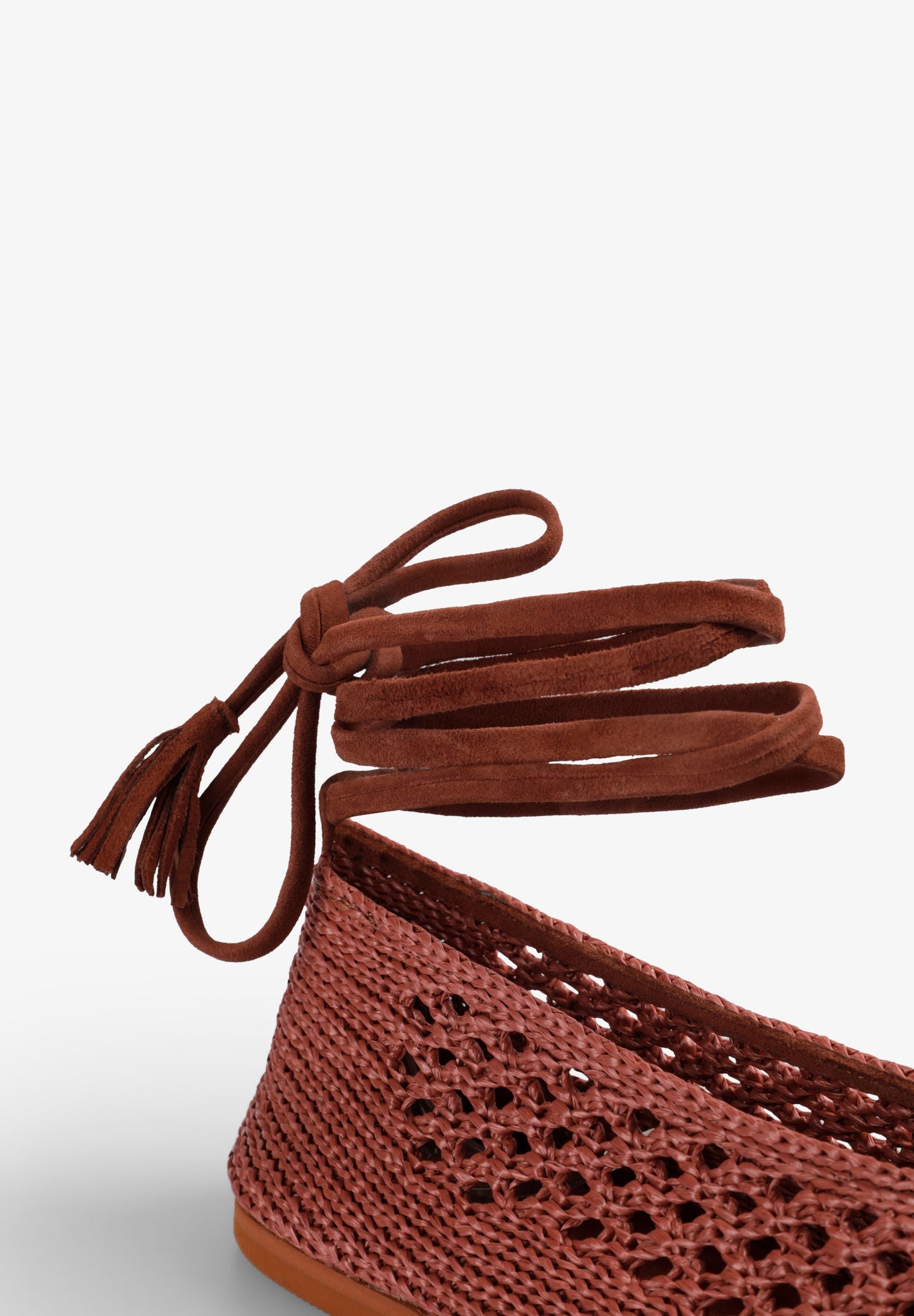 CROCHET BALLET FLATS
