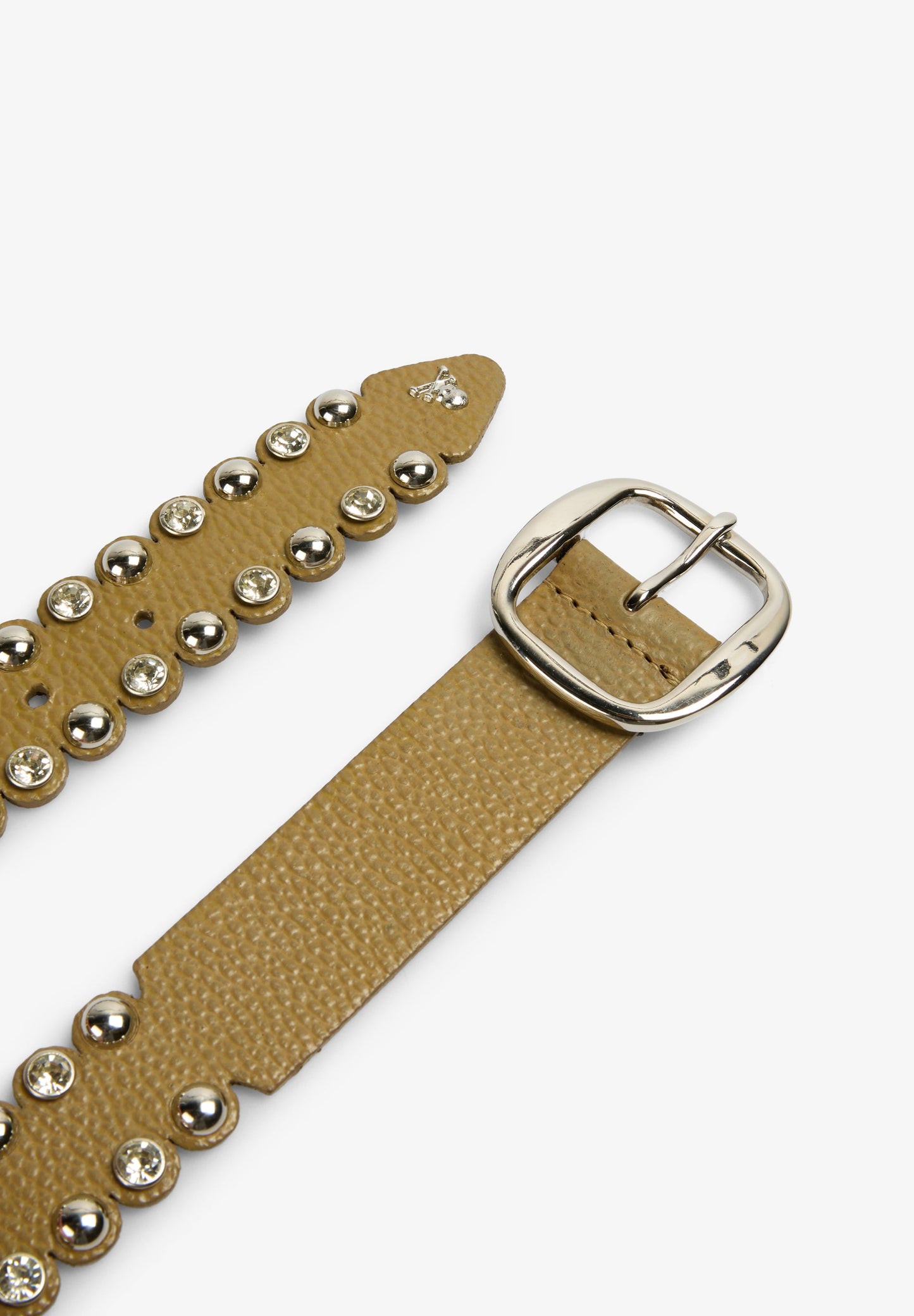 LEATHER BELT WITH STUDS