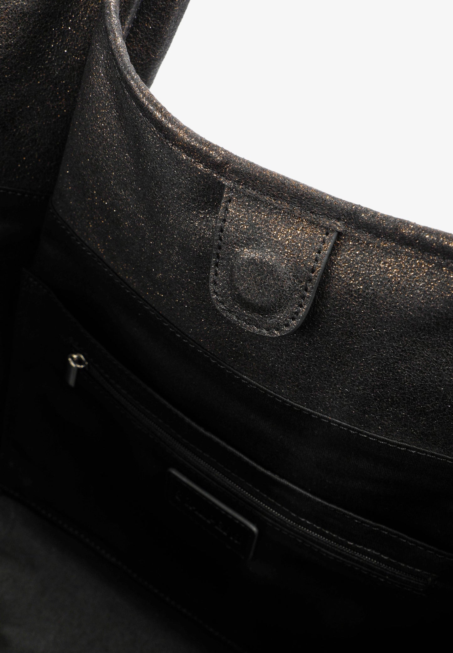 METALLIC TOTE BAG