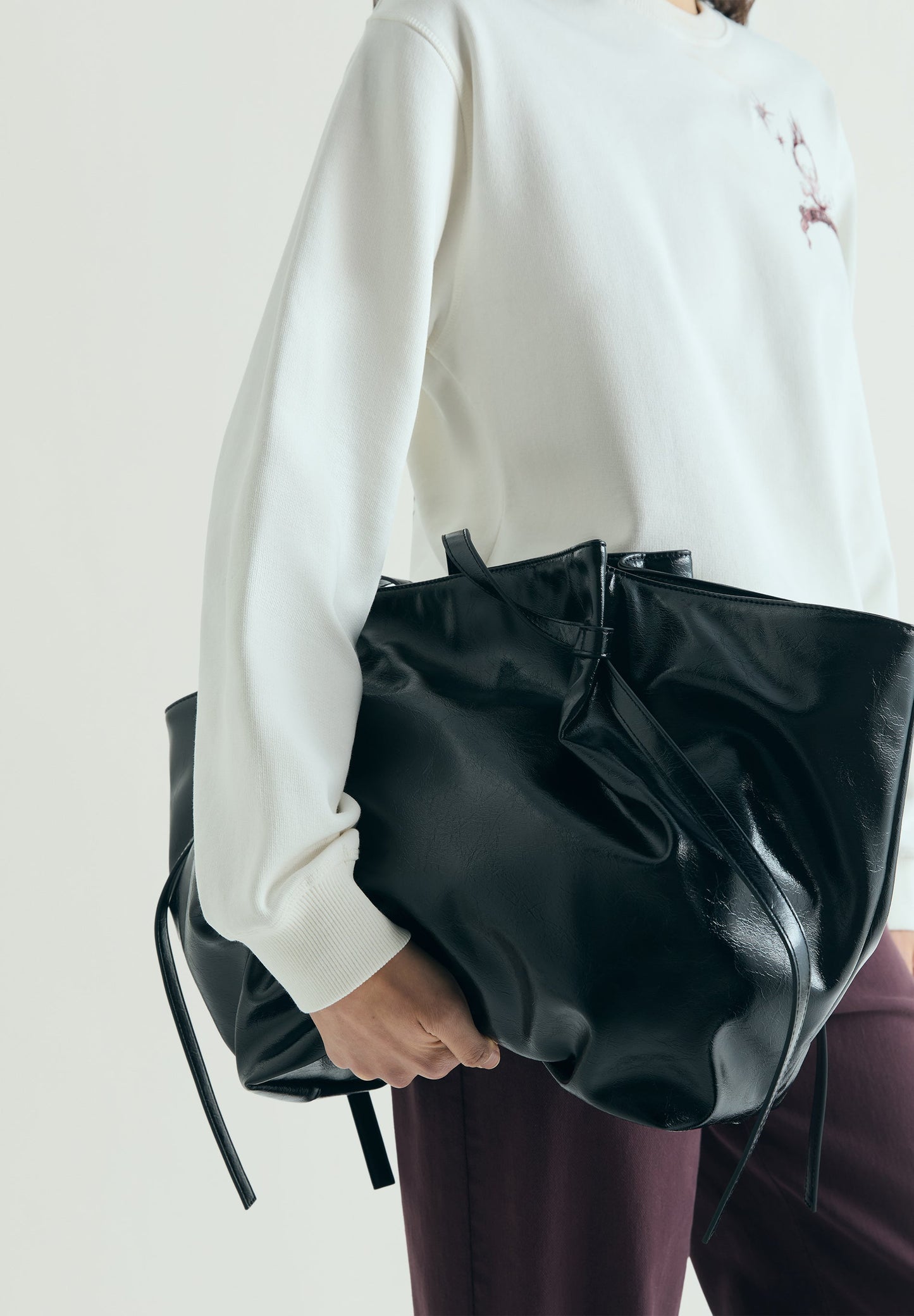 TORBA SHOPPER Z PASKAMI