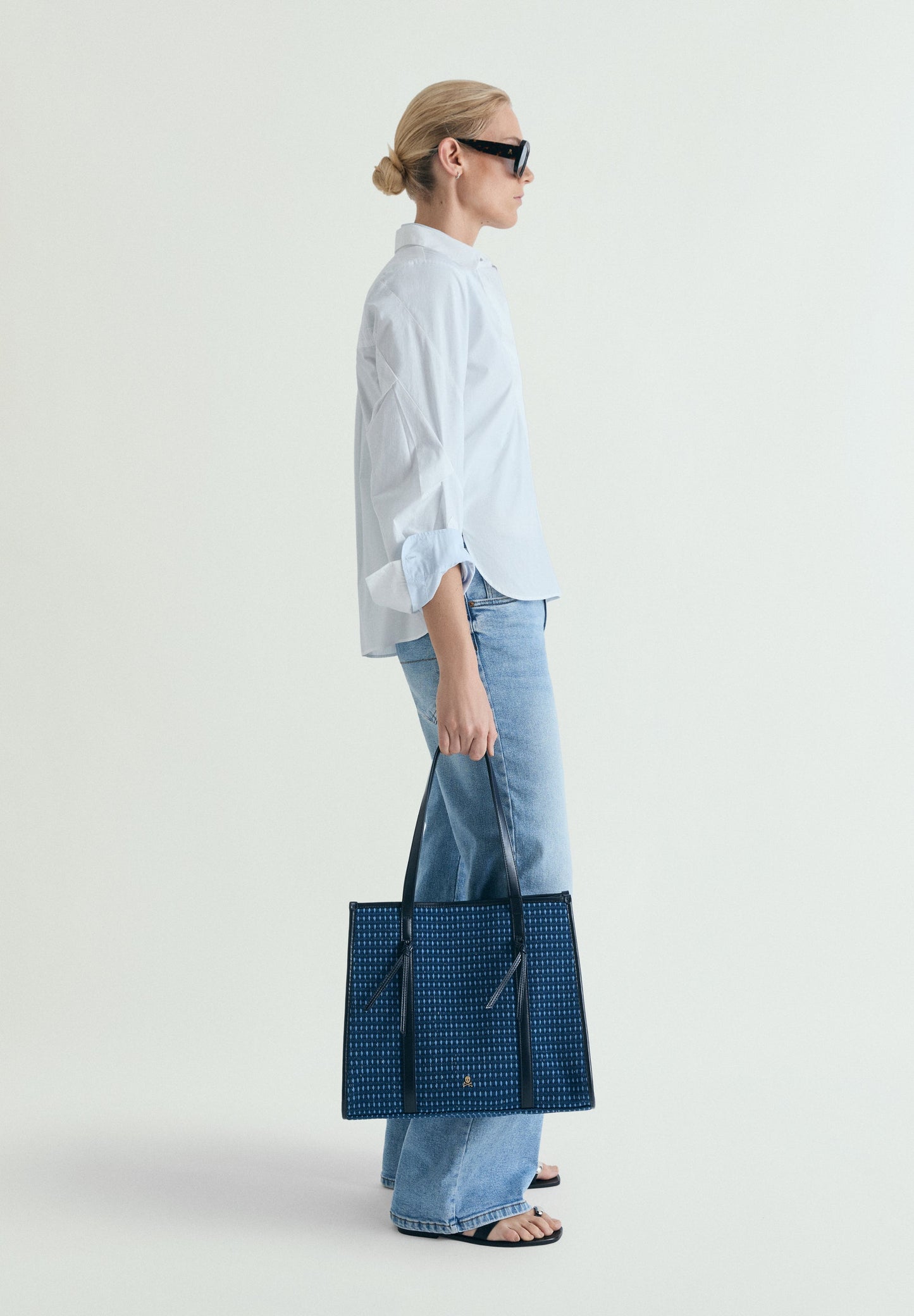 GEFLOCHTENE SHOPPER-TASCHE