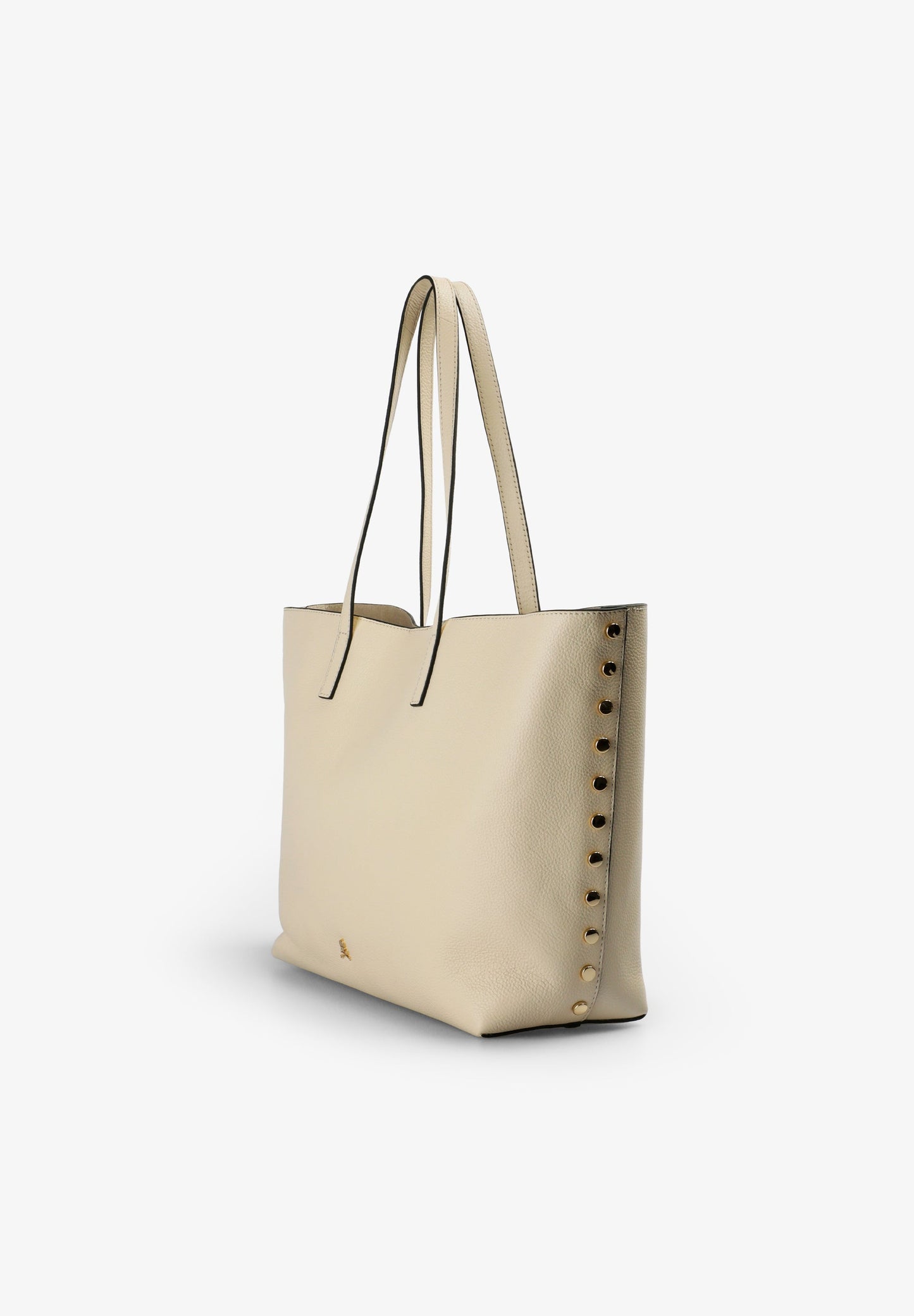 SHOPPER-TASCHE AUS LEDER MIT APPLIKATIONEN